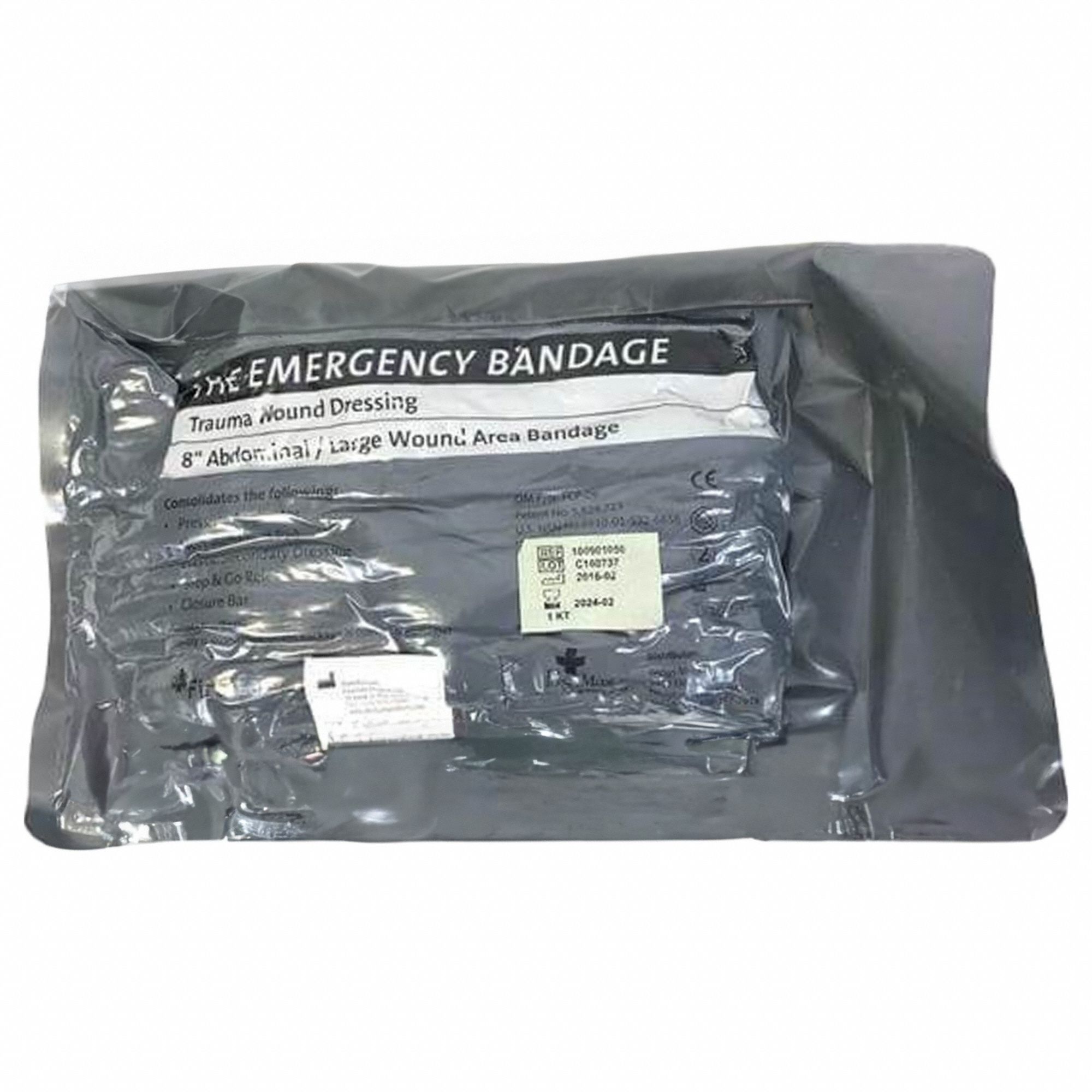 Abdominal Pad Green 13 1/2 L 8 W