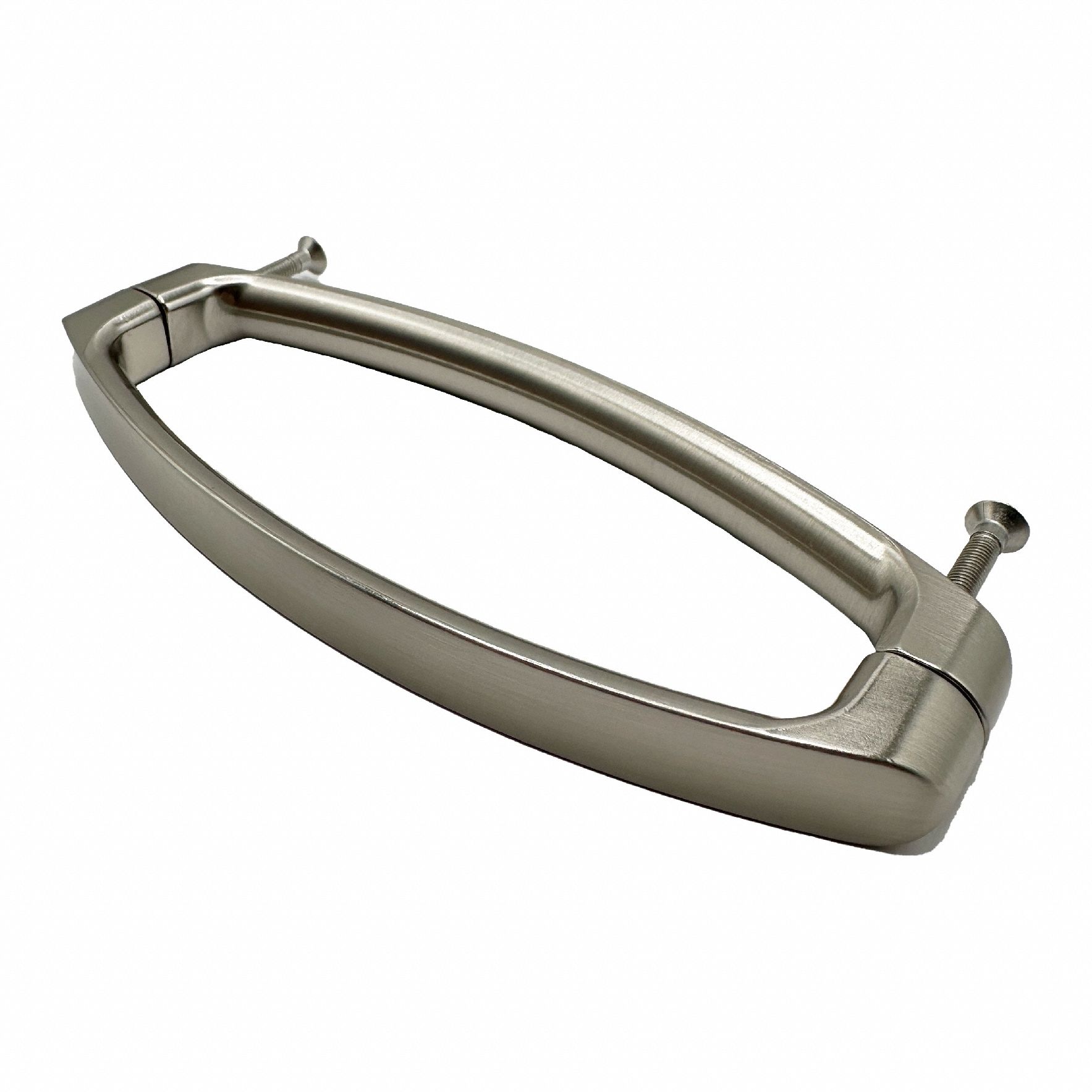 Door Pull Kit Brushed Zamac Brushed