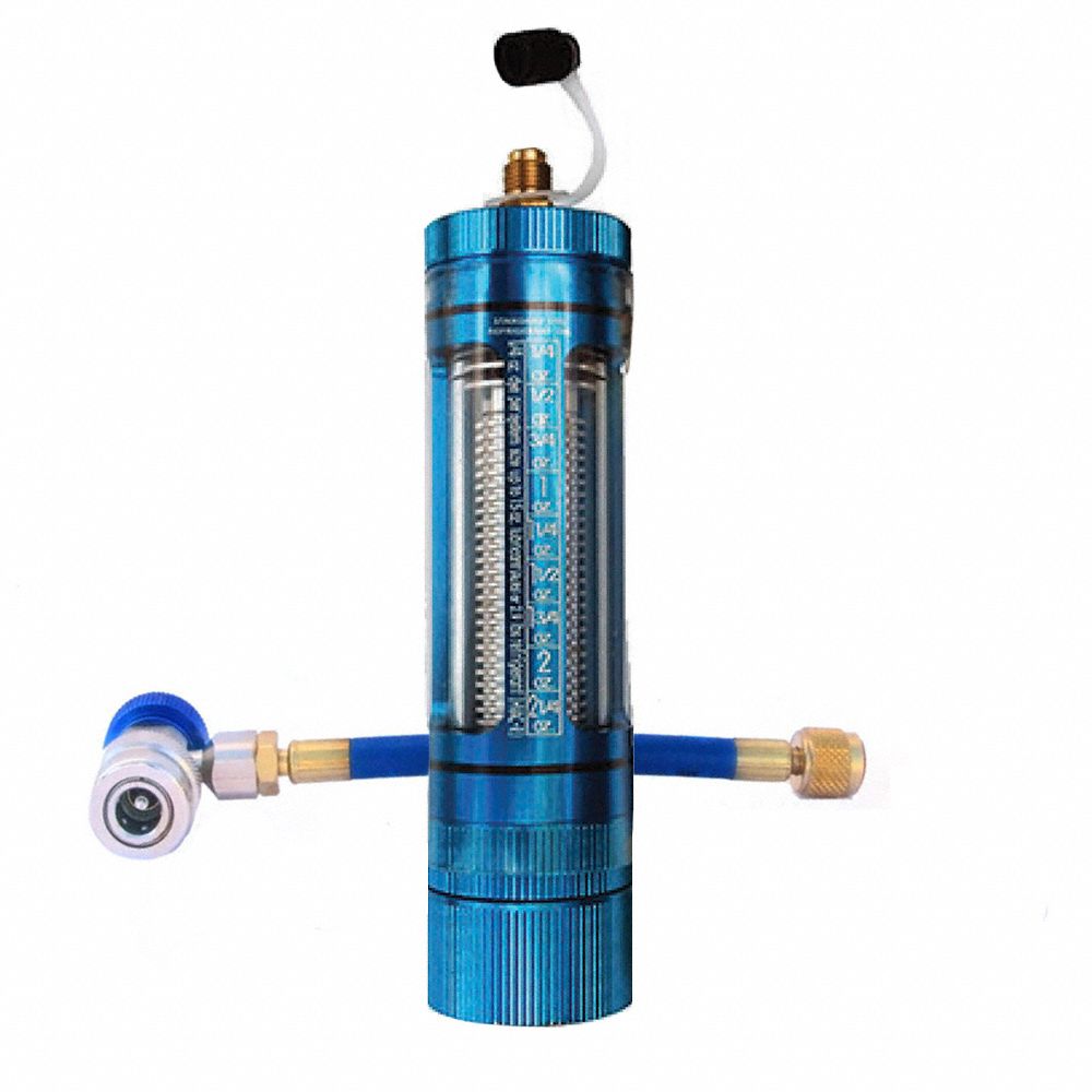 Large Refrigerant Oil Injector: Oil/Dye Injector, Automotive A/C, A/C, 3 Pieces, Universal
