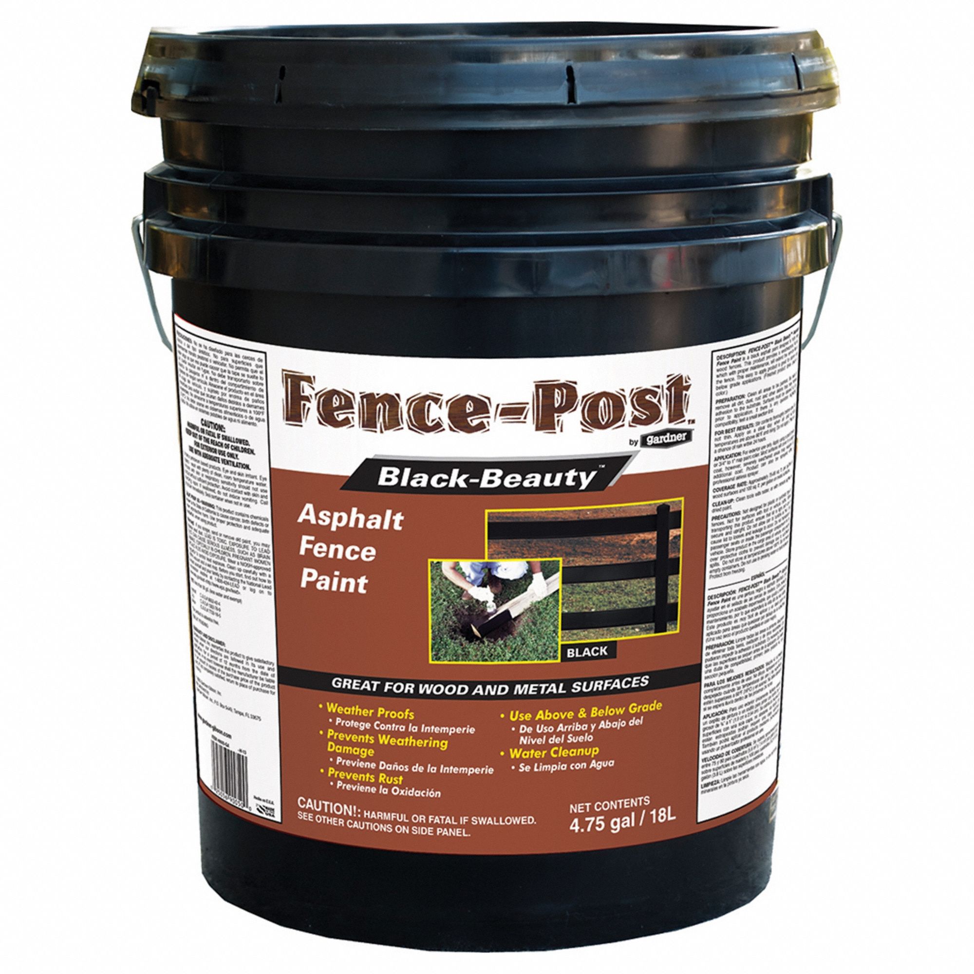 Asphalt Fence Paint