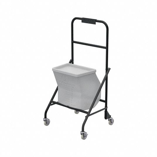 HAWS, Carbon Steel, Black, Portable Eyewash Cart with Tank - 413MY4 ...