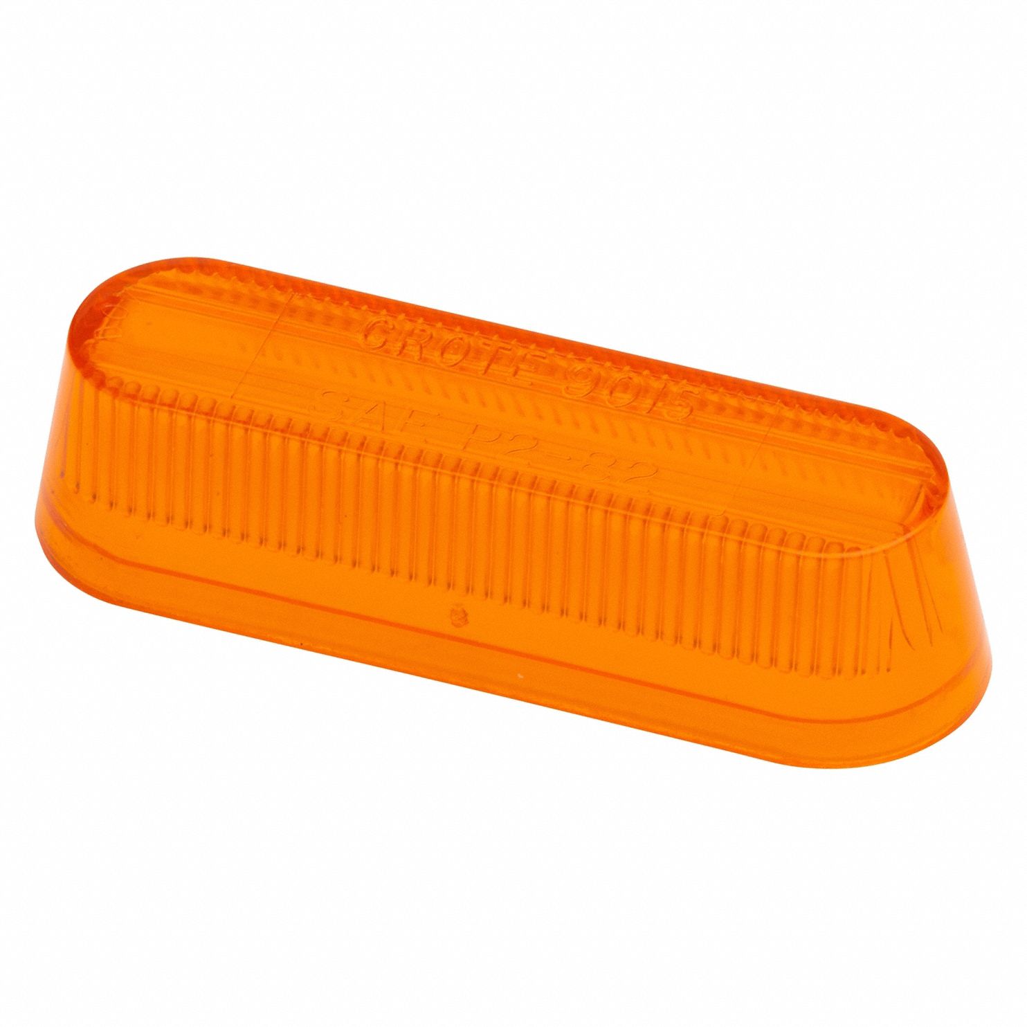 REPLACEMENT LENS, OVAL, CLEARANCE AND MARKER LIGHT, ⅞ IN HEIGHT, ACRYLIC