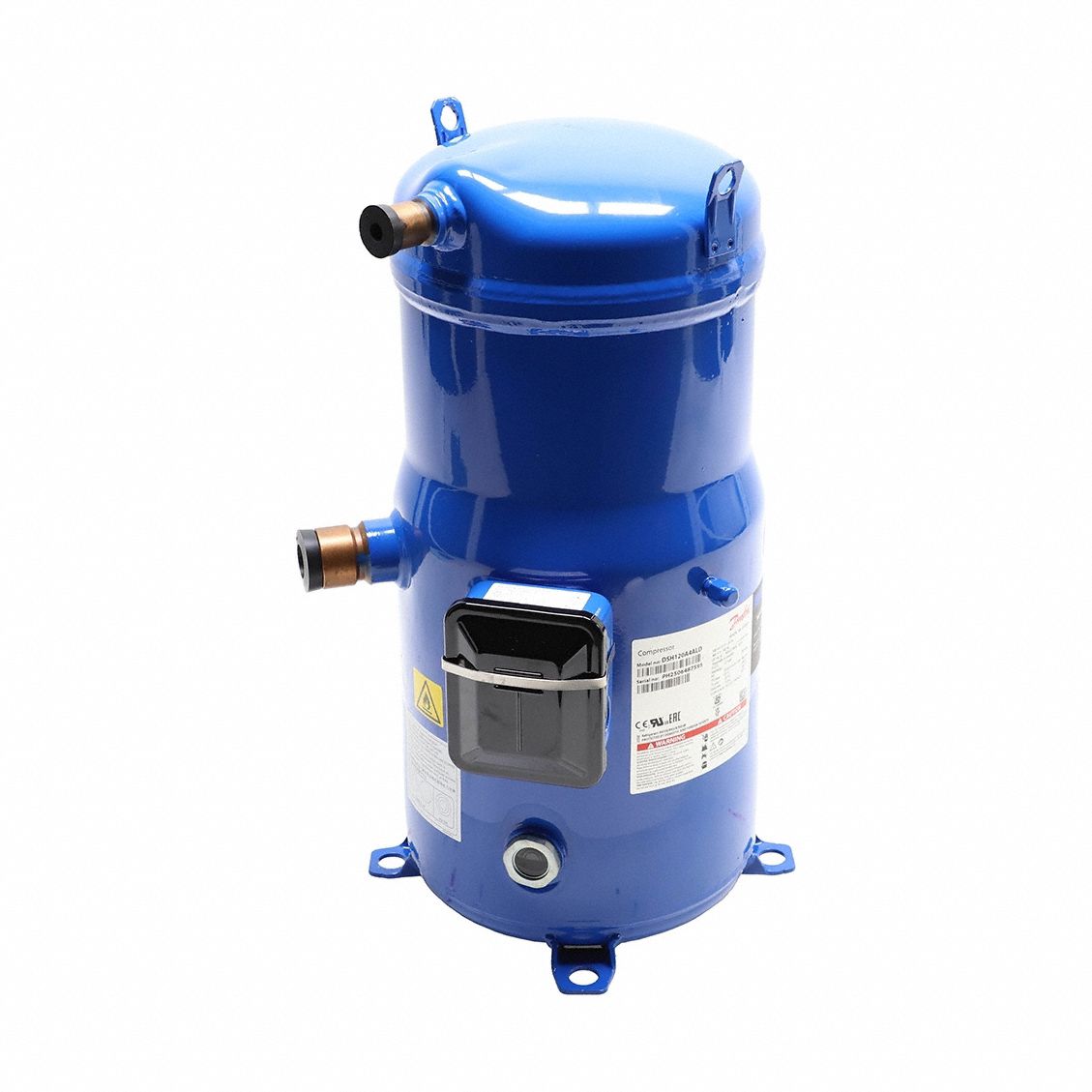 Compressor: Scroll, 125, 493 BtuH Cooling, 10 hp, 7/8 in Discharge Line Connection Size, 506V