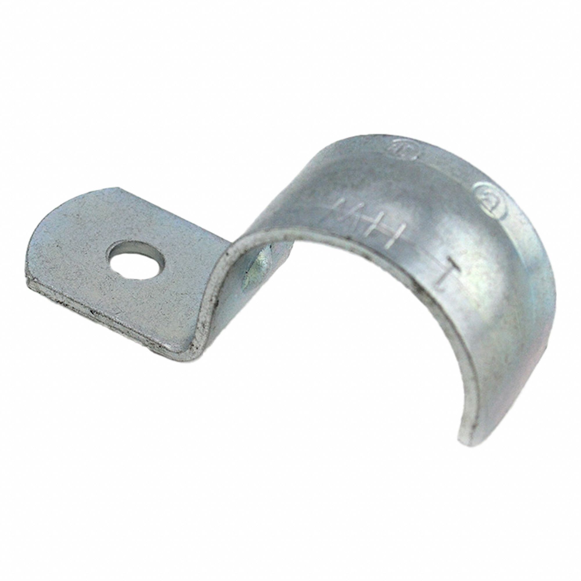 Pipe Strap, Steel, Zinc Plated
