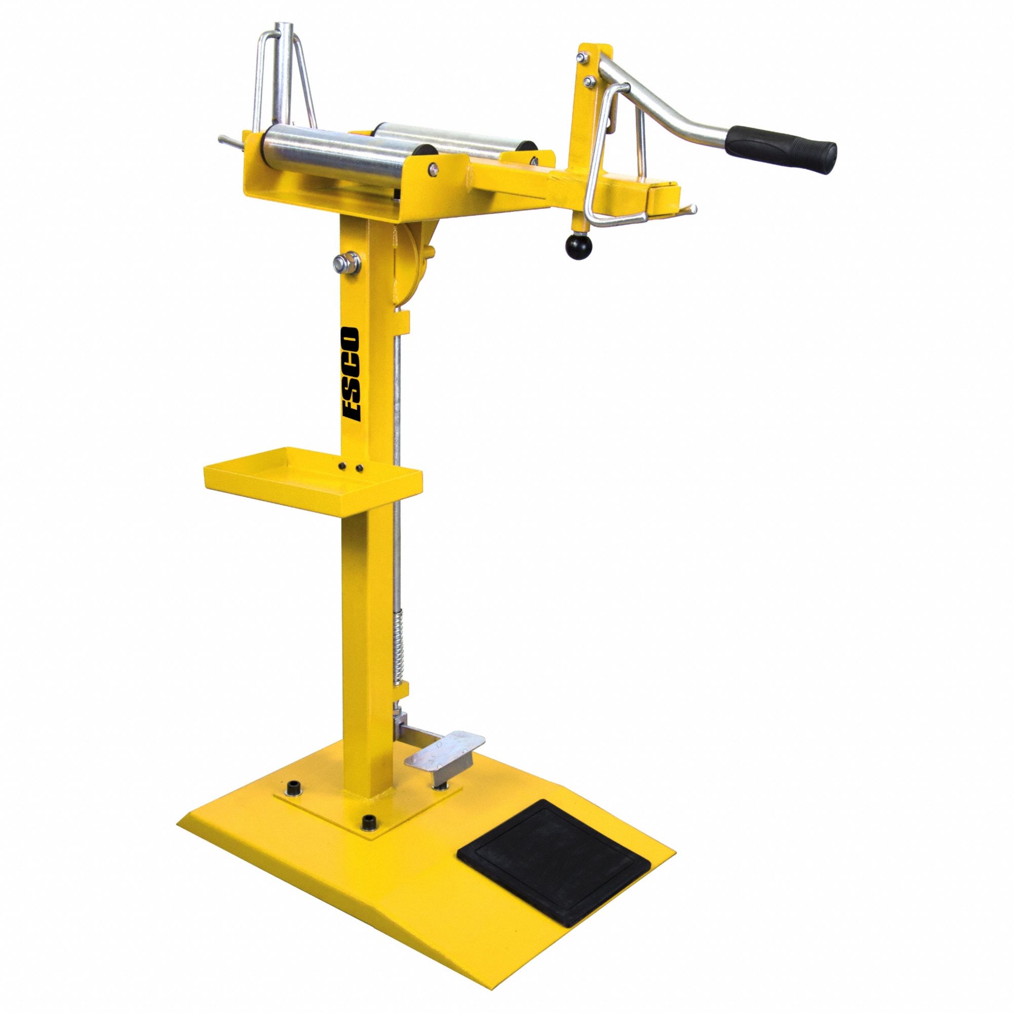 Manual Tire Spreader with Tilting Pedal Steel
