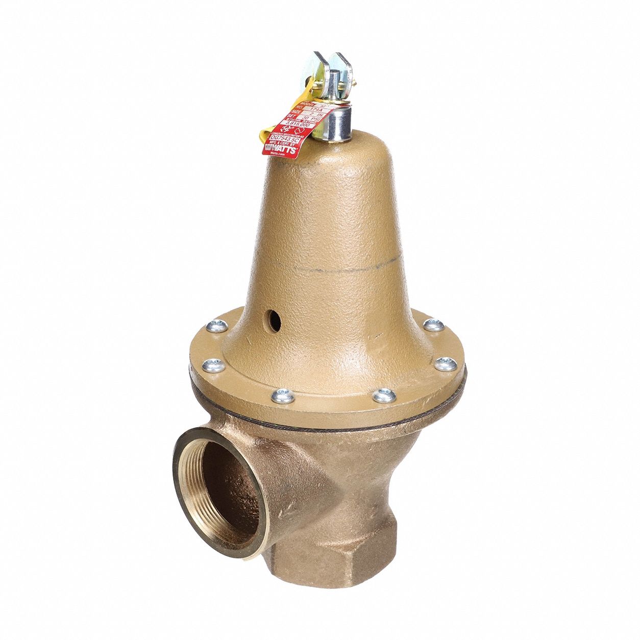 Temperature and Pressure Relief Valve: Section XIII ASME Section, FNPT x FNPT, Bronze