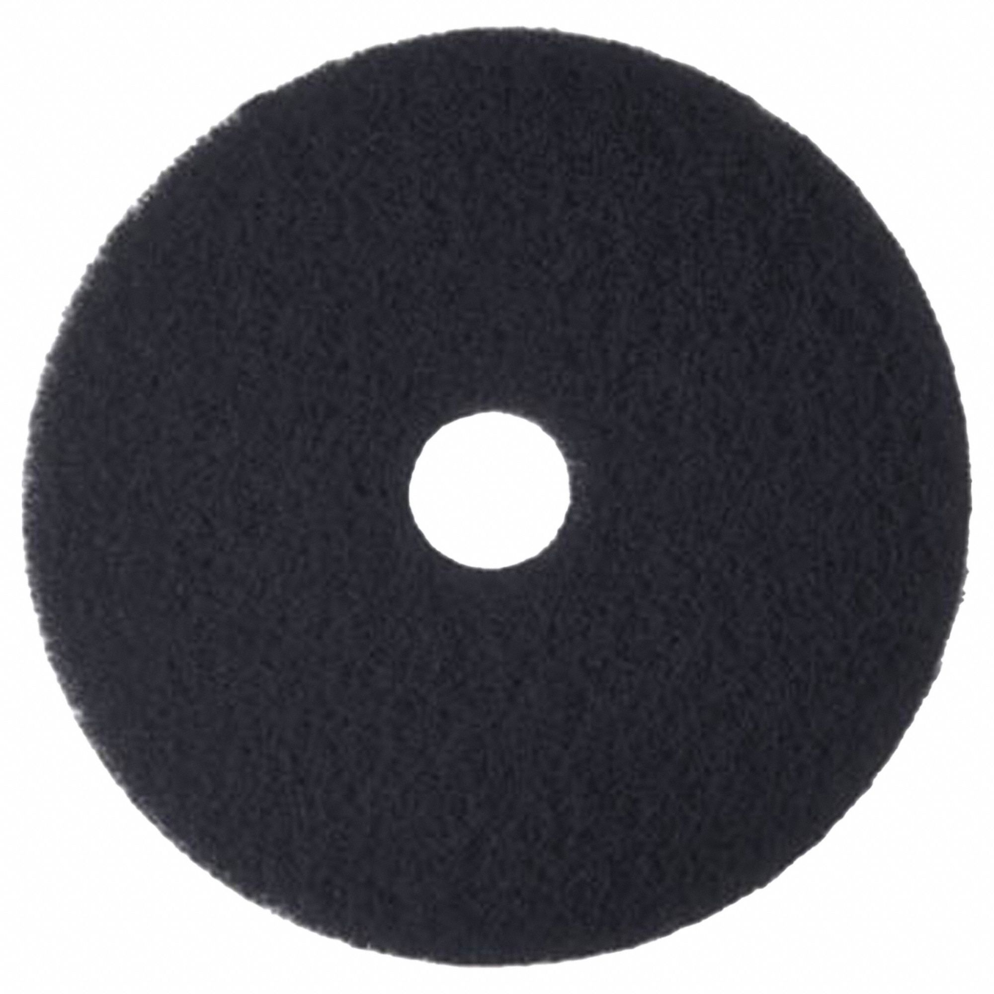 Stripping Pad: Stripping, Black, 13 in Dia, Nylon, 5 PK
