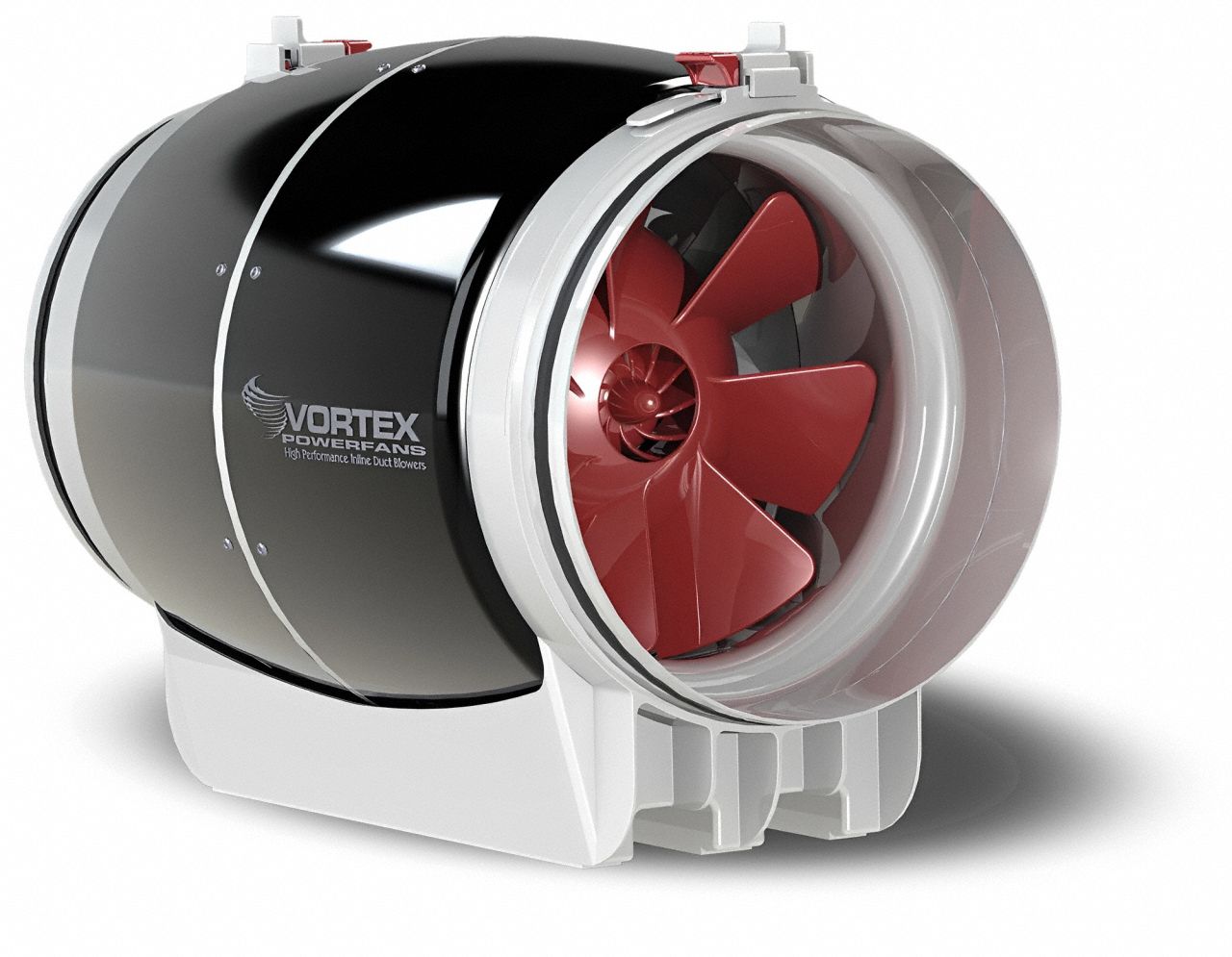 In-Line Duct Fan: 10 in Duct, 120V AC, 1 Ph, 60 Hz Freq, Polycarbonate (MPN S-1000). Key specifications — Includes: Mounting Bracket; Brand: PANASONIC; Speed Controllable: Yes; High-Efficiency Motor: Yes; Housing Material: Polycarbonate; Nameplate Voltage: 120V AC; Number of Speeds: Variable; High-Efficiency Motor_Broad: High-Efficiency Motor.