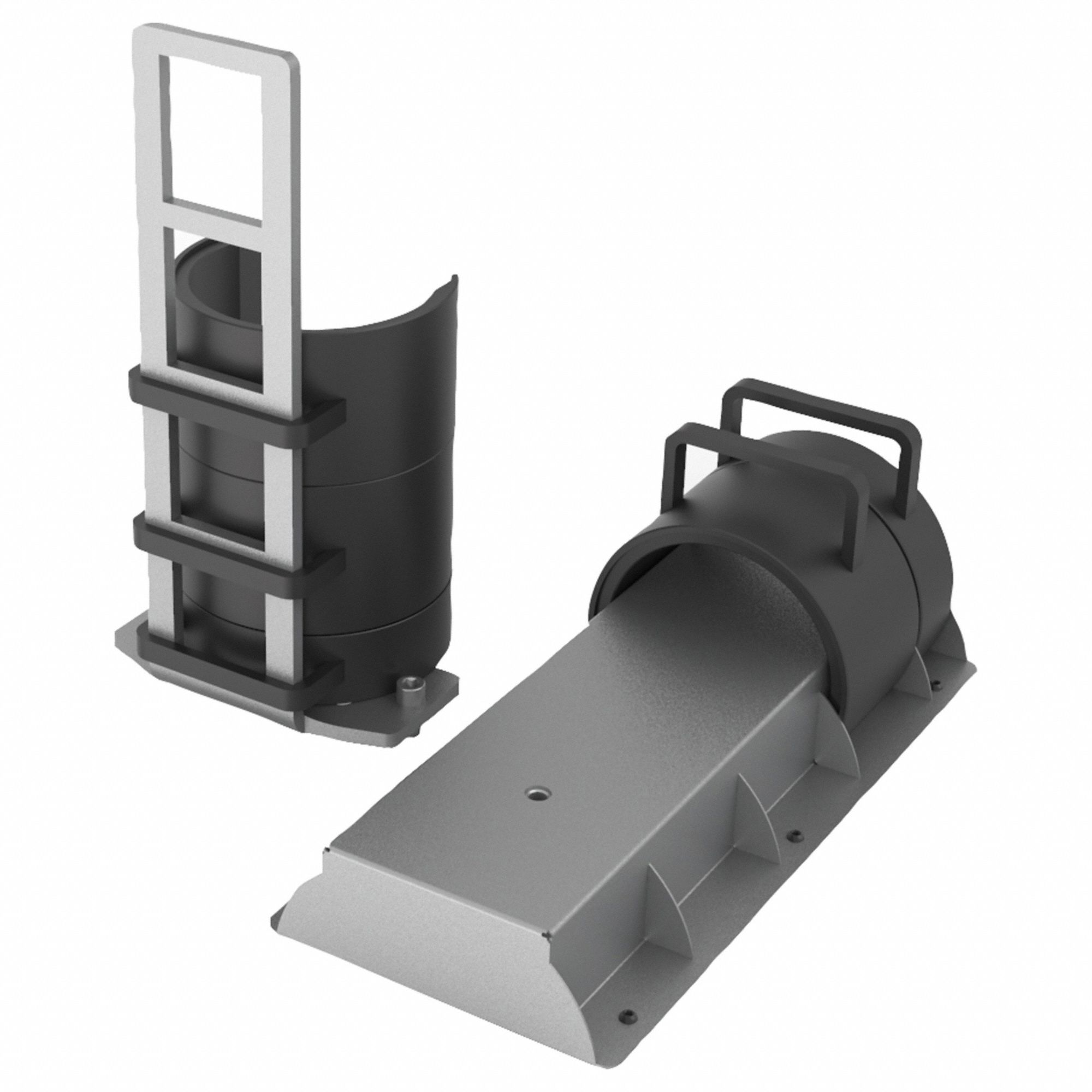 Safety Locks for Mammut Jacks: 80 ton Load Capacity, 16 1/2 in Overall Ht