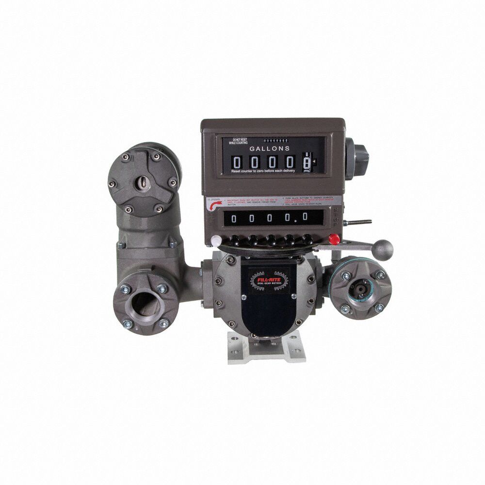 FILL-RITE Positive Displacement Flowmeter,2 in Sz - Meters for Fuel Transfer Pumps