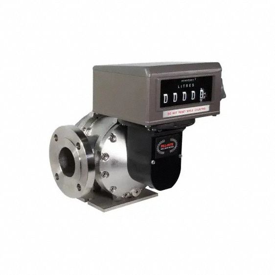FILL-RITE, Rotary Positive Displacement Meter, Inline, Positive ...