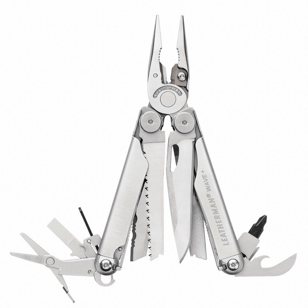 LEATHERMAN, Multi-Tool Plier, 18 Tools, Multi Tool Plier - 911DK7 ...