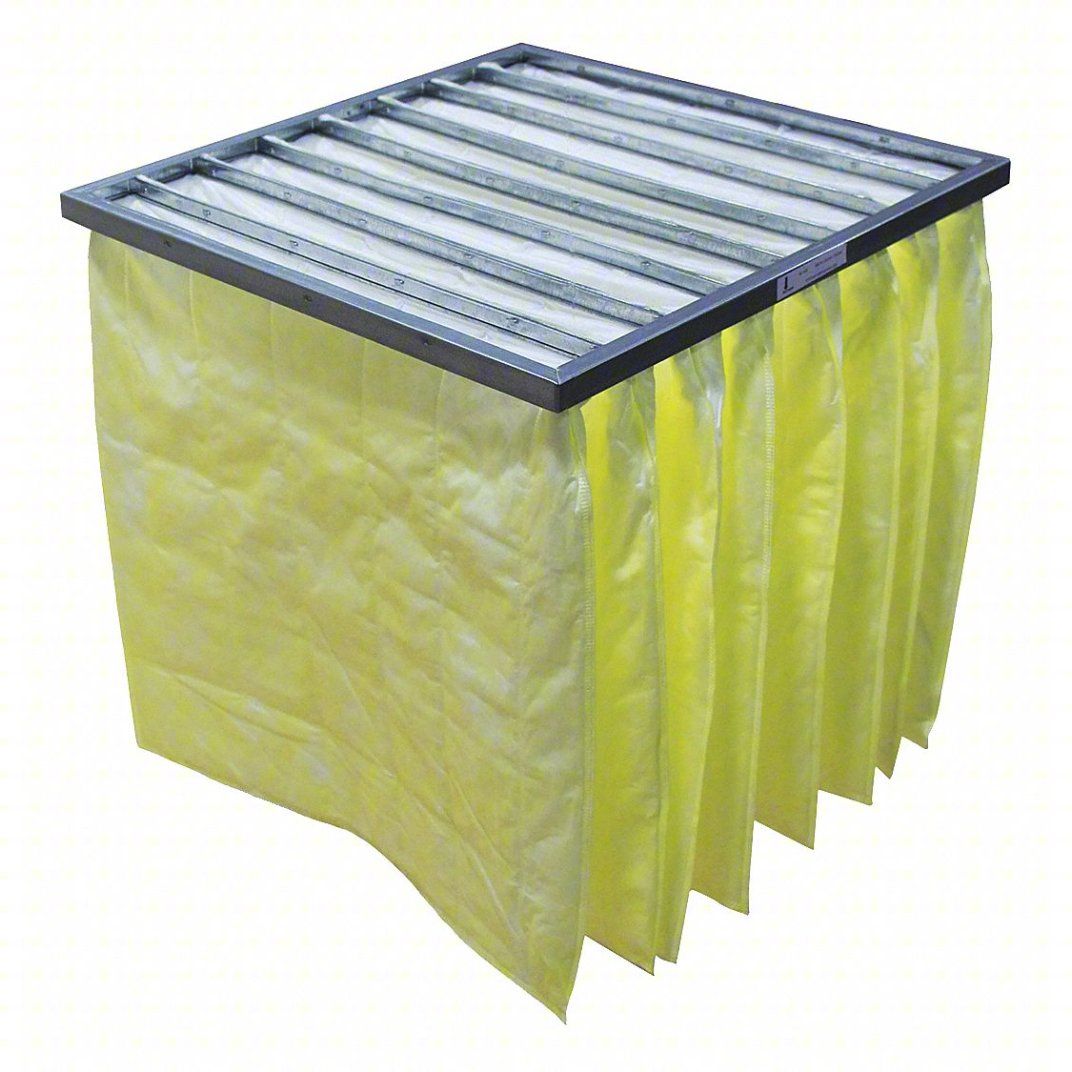 GRAINGER, 24 in x 24 in x 22 in, MERV 15, Pocket Air Filter - 911TC8 ...