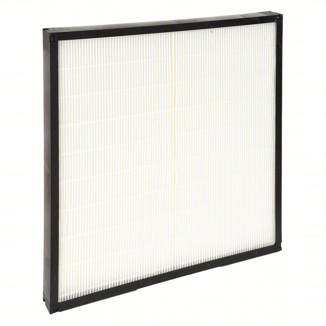 GRAINGER, 24 in x 24 in x 2 in, Synthetic, Minipleat Air Filter ...