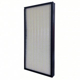 GRAINGER Minipleat Air Filter: 16 in x 25 in x 2 in, Synthetic, Plastic, No Header, Downstream Face (MPN 911TF4). Key specifications — Brand: GRAINGER; Frame or Header Material: Plastic; Media Material: Synthetic.