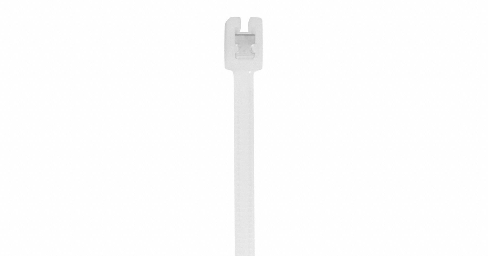 GRAINGER Cable Tie: 14 1/2 in Nominal Lg, 4 in Nominal Max. Bundle Dia., 0.18 in Wd, Natural, 50 PK (MPN 911ZC4). Key specifications — Outdoor Use: No; Color: Natural; Brand: GRAINGER.