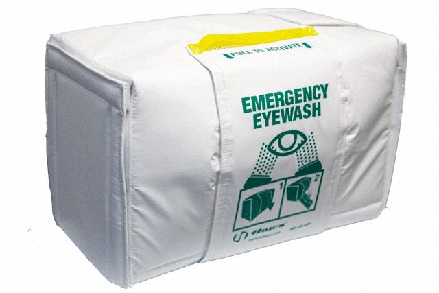 Portable Eyewash Heat Shield