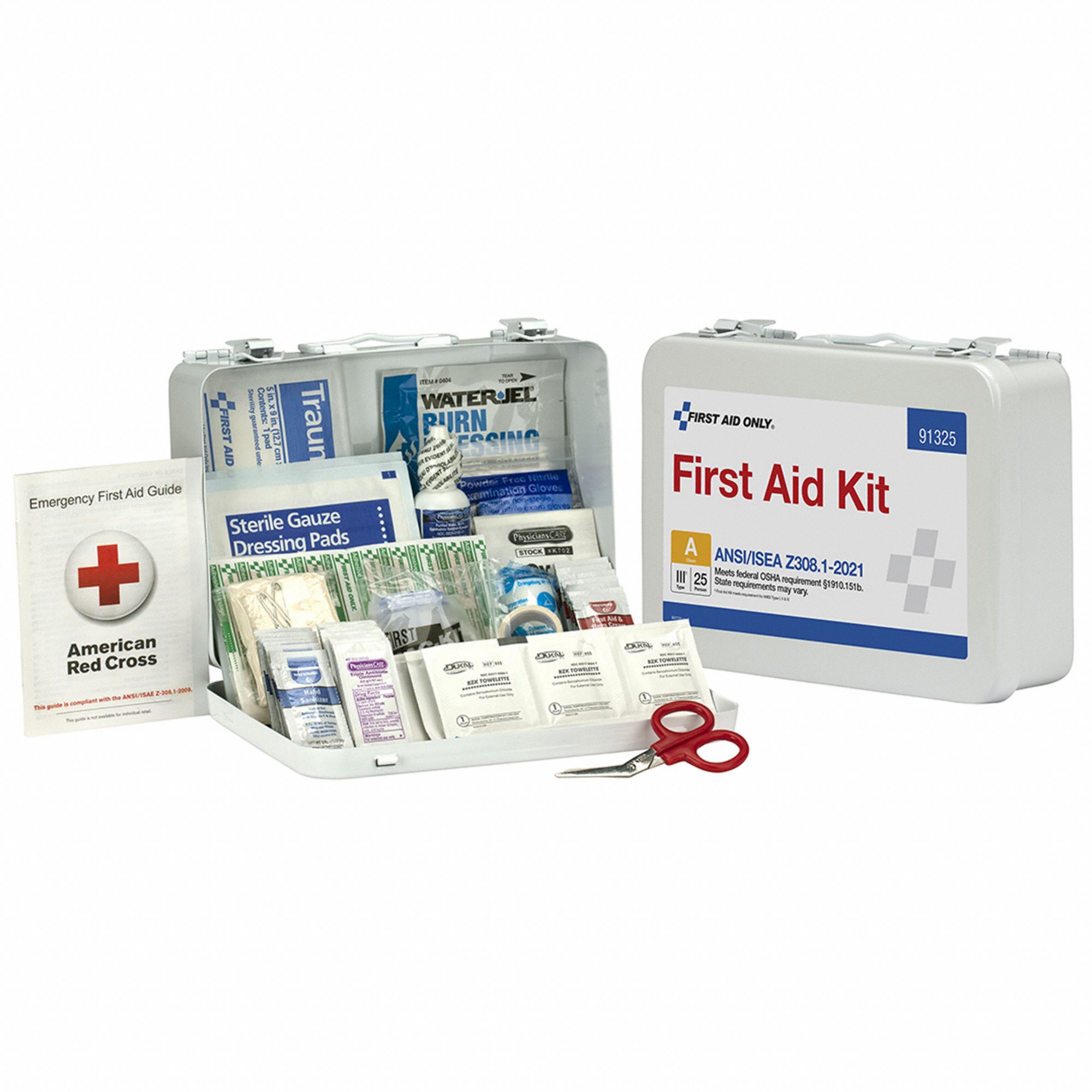 FIRST AID ONLY, Gen Purpose/Industrial/Workplace, 25 People Served per