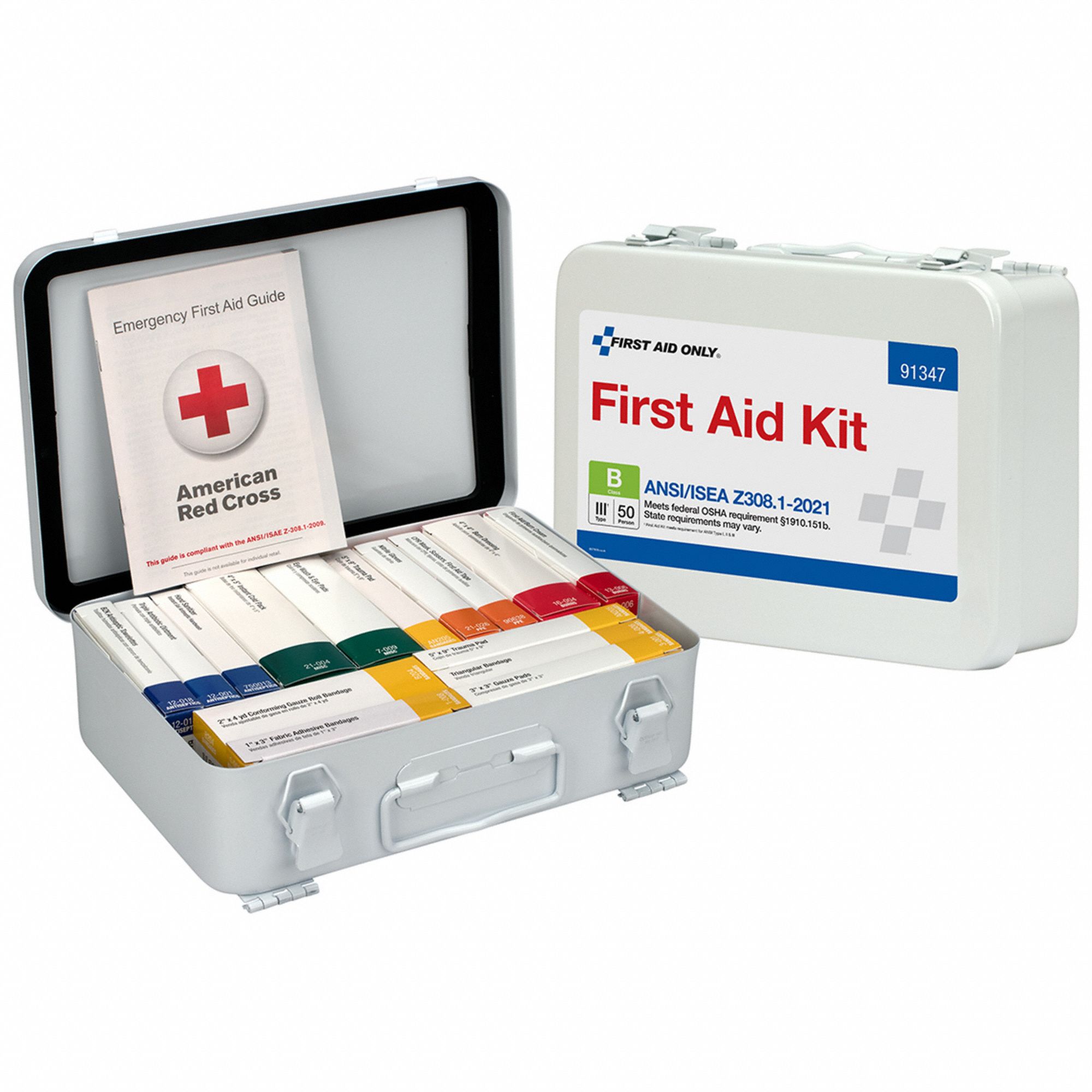 FIRST AID ONLY, Gen Purpose/Industrial/Workplace, 25 People Served per ...