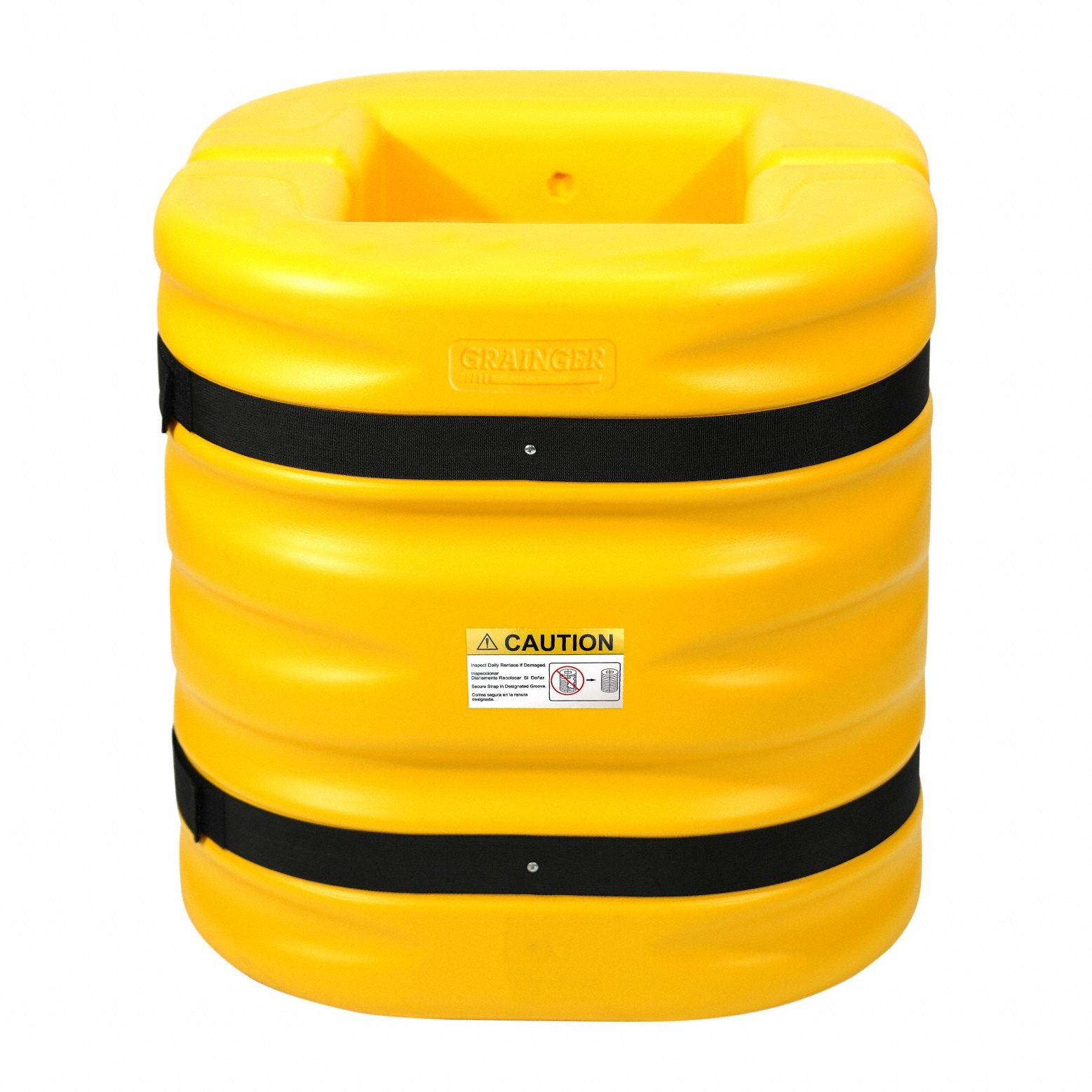 Column Protector Yellow HDPE 12 dia