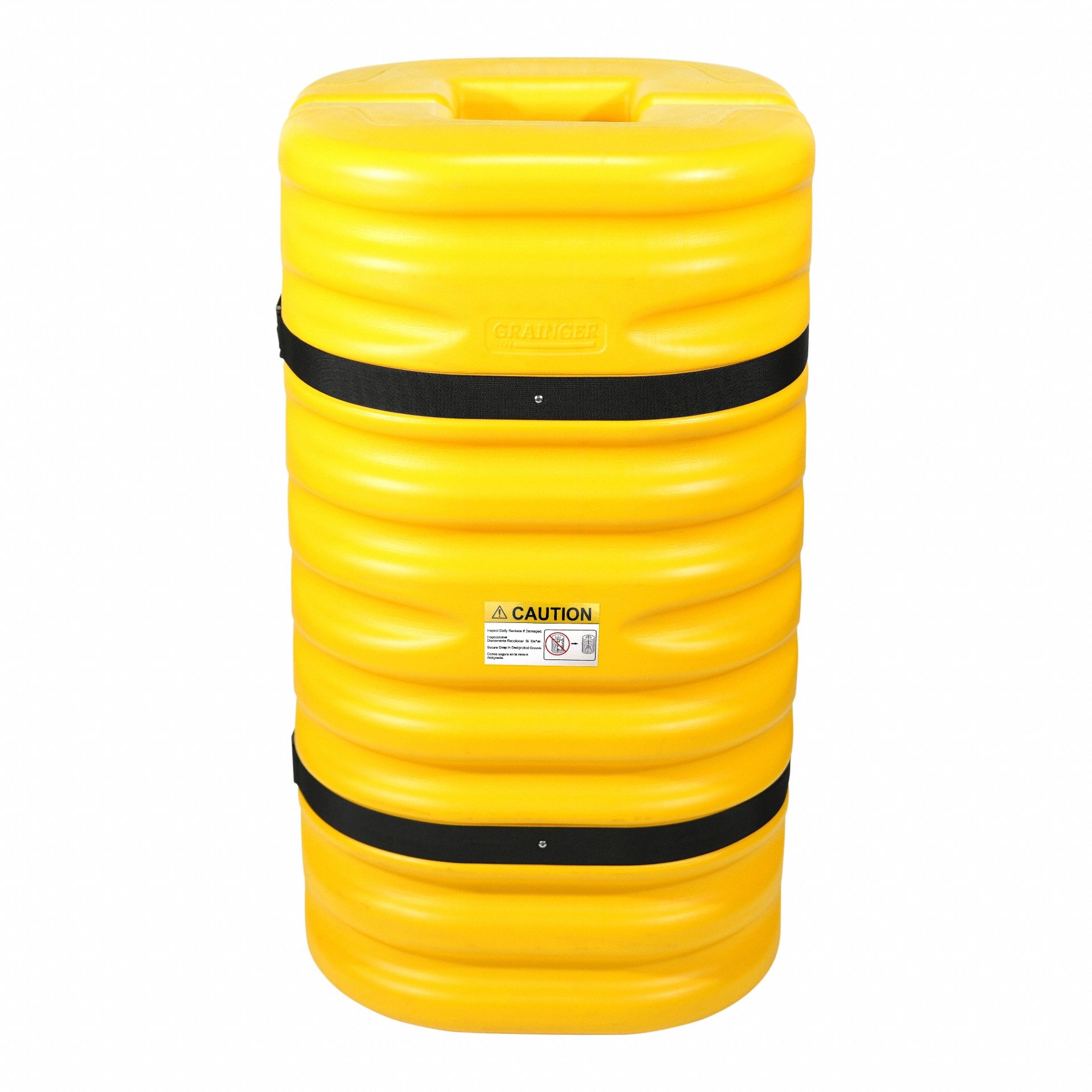 Column Protector Yellow HDPE 6 dia