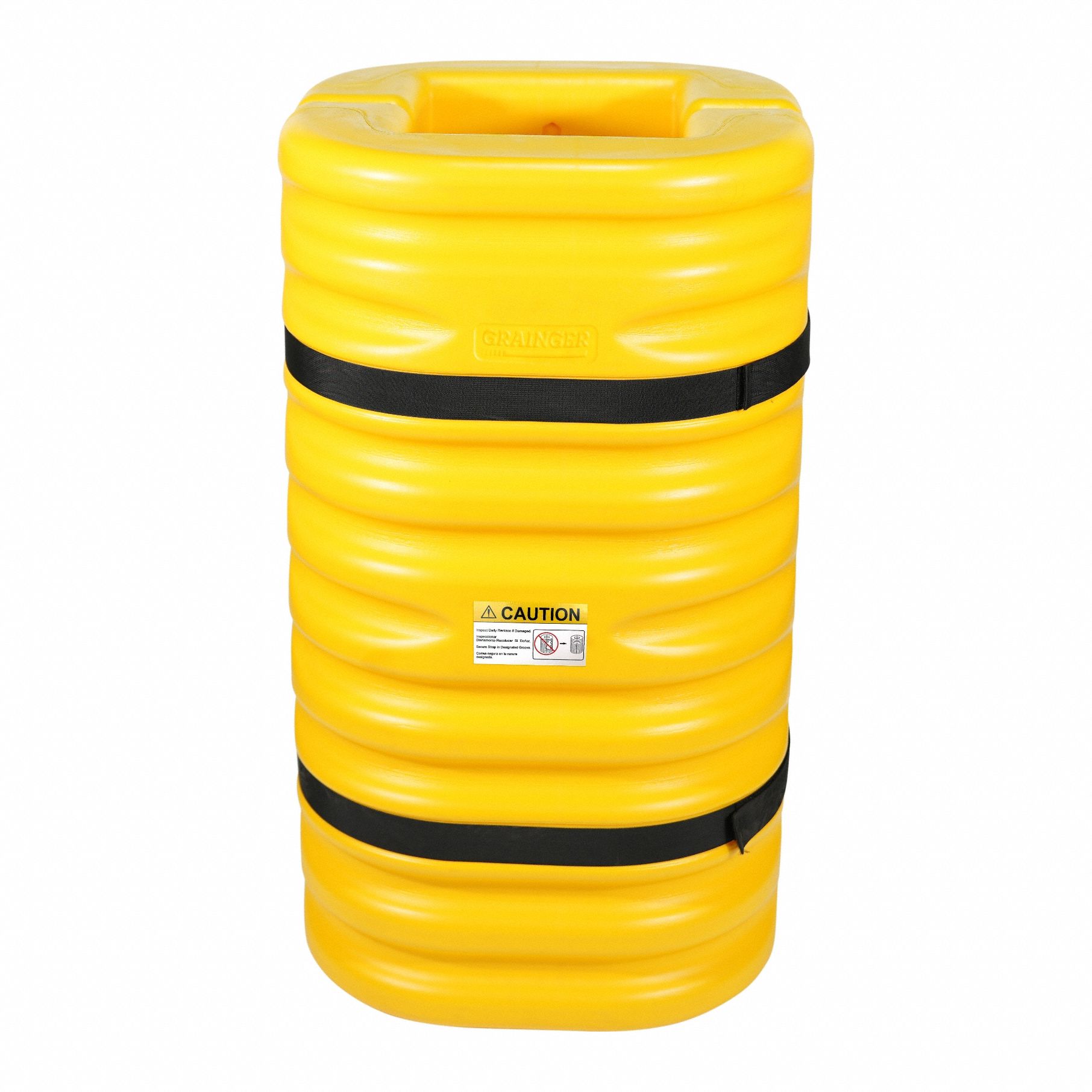 Column Protector Yellow HDPE 12 dia
