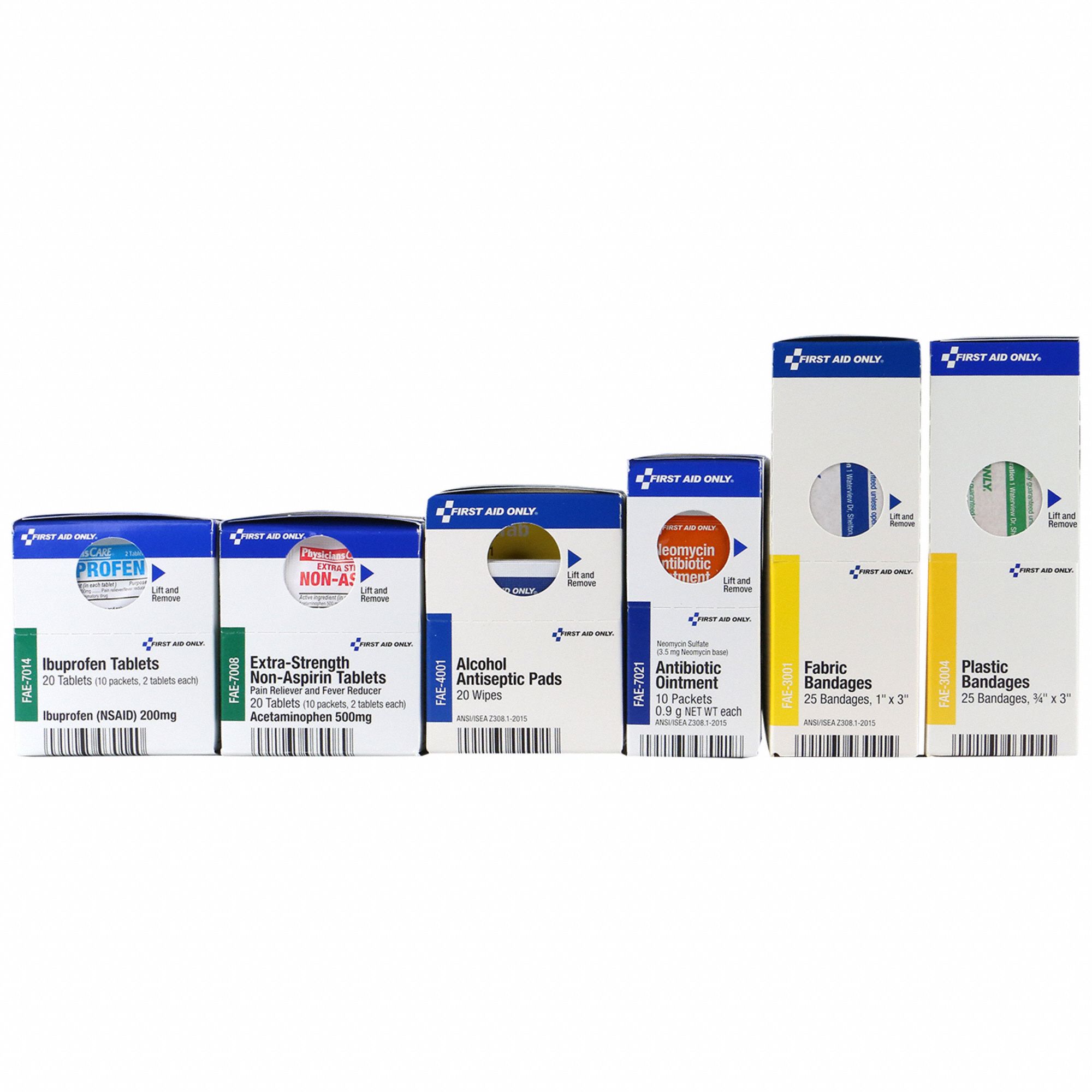 Complete Refill or Kit: 120 Components, 50 People Served, Not ANSI Compliant