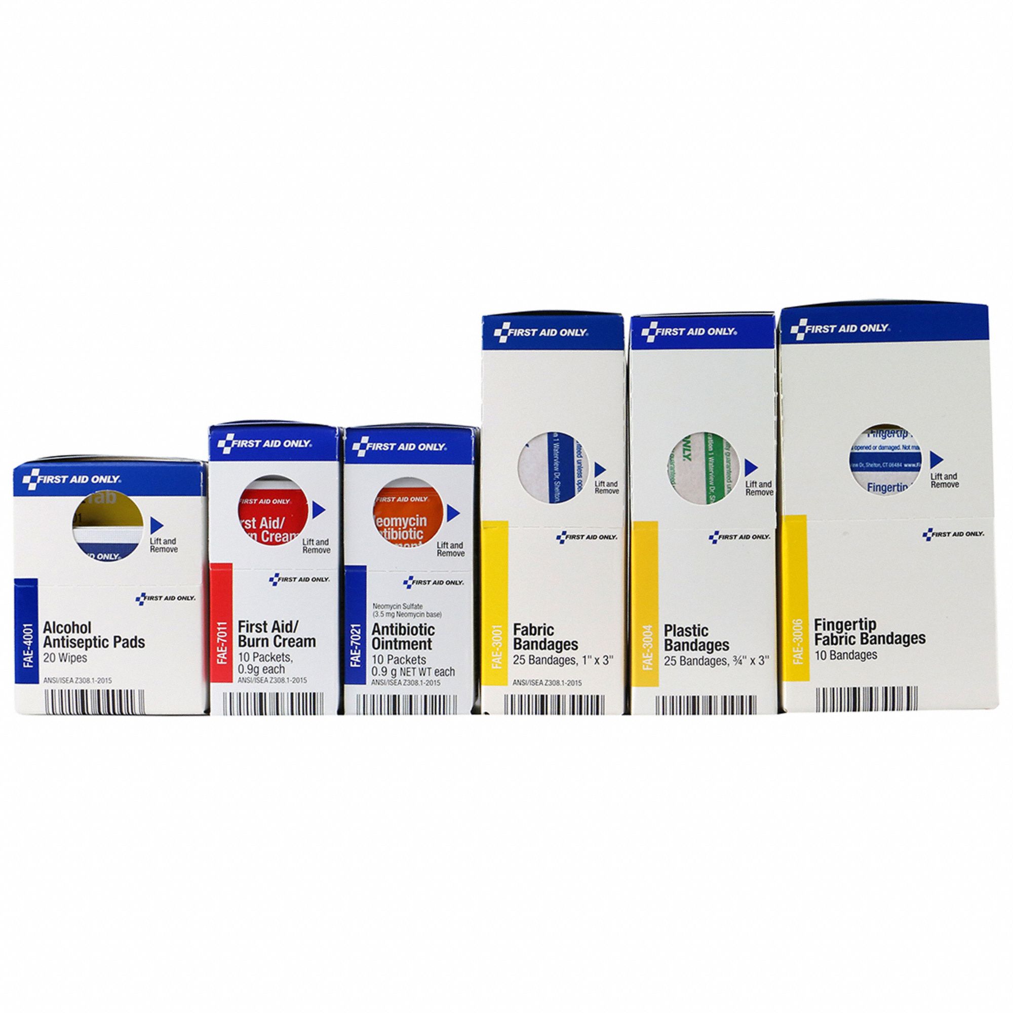 Complete Refill or Kit: 100 Components, 50 People Served, Not ANSI Compliant