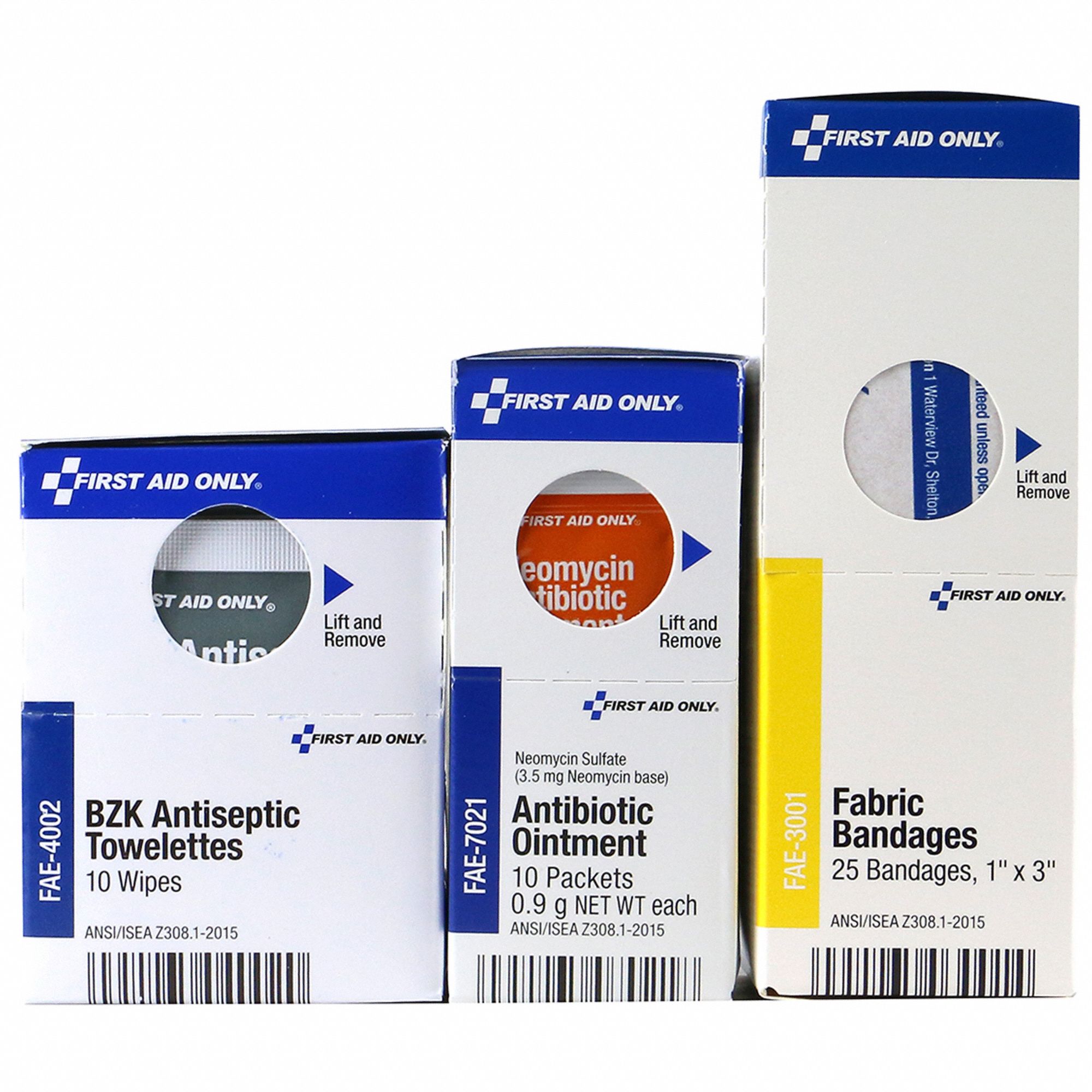 Complete Refill or Kit: 45 Components, 25 People Served, Not ANSI Compliant