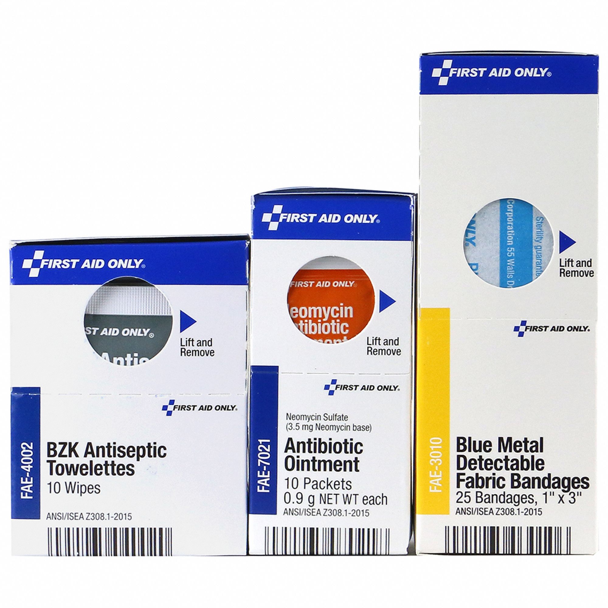 Complete Refill or Kit: 45 Components, 25 People Served, Not ANSI Compliant