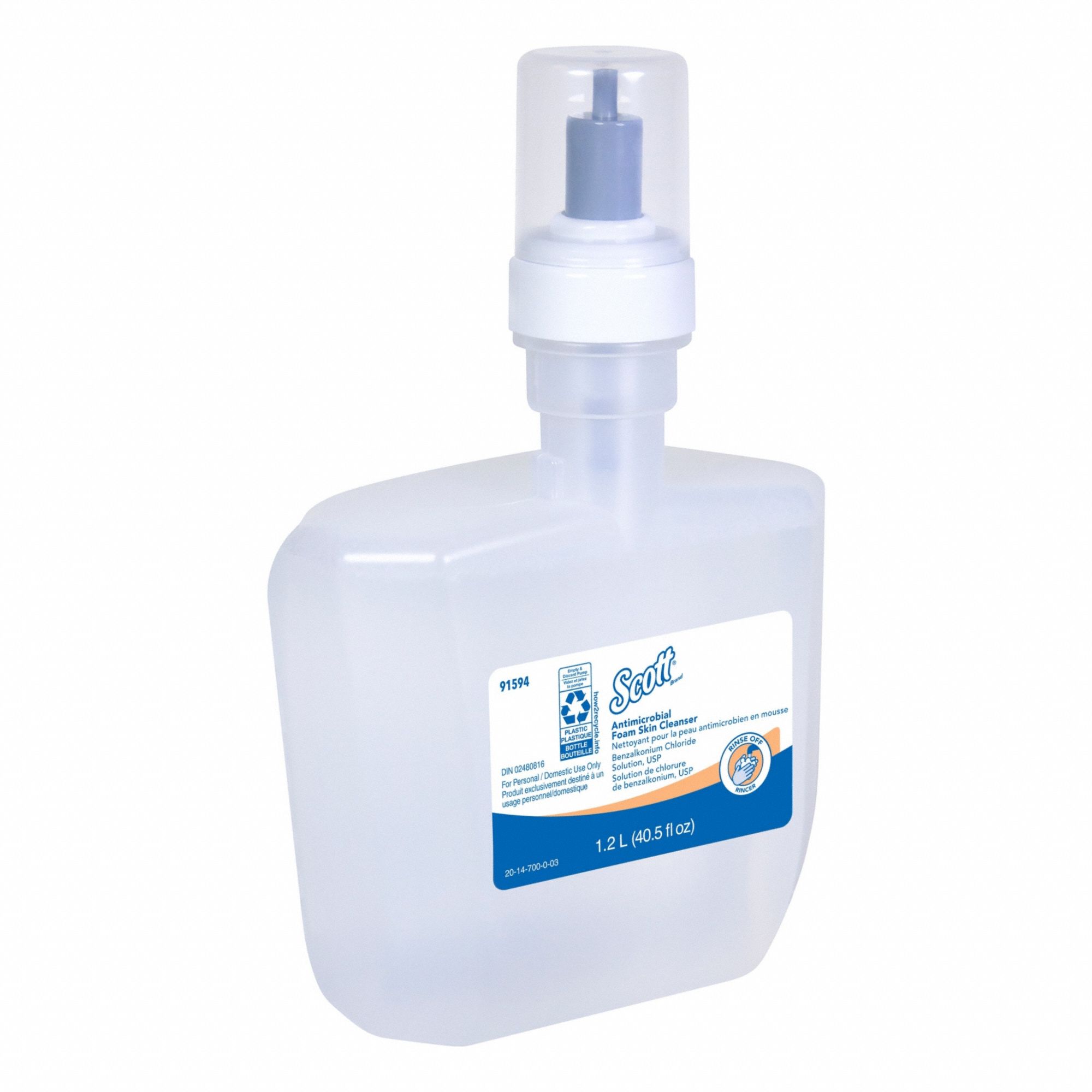 Cleanser, Foam, Antimicrobial,