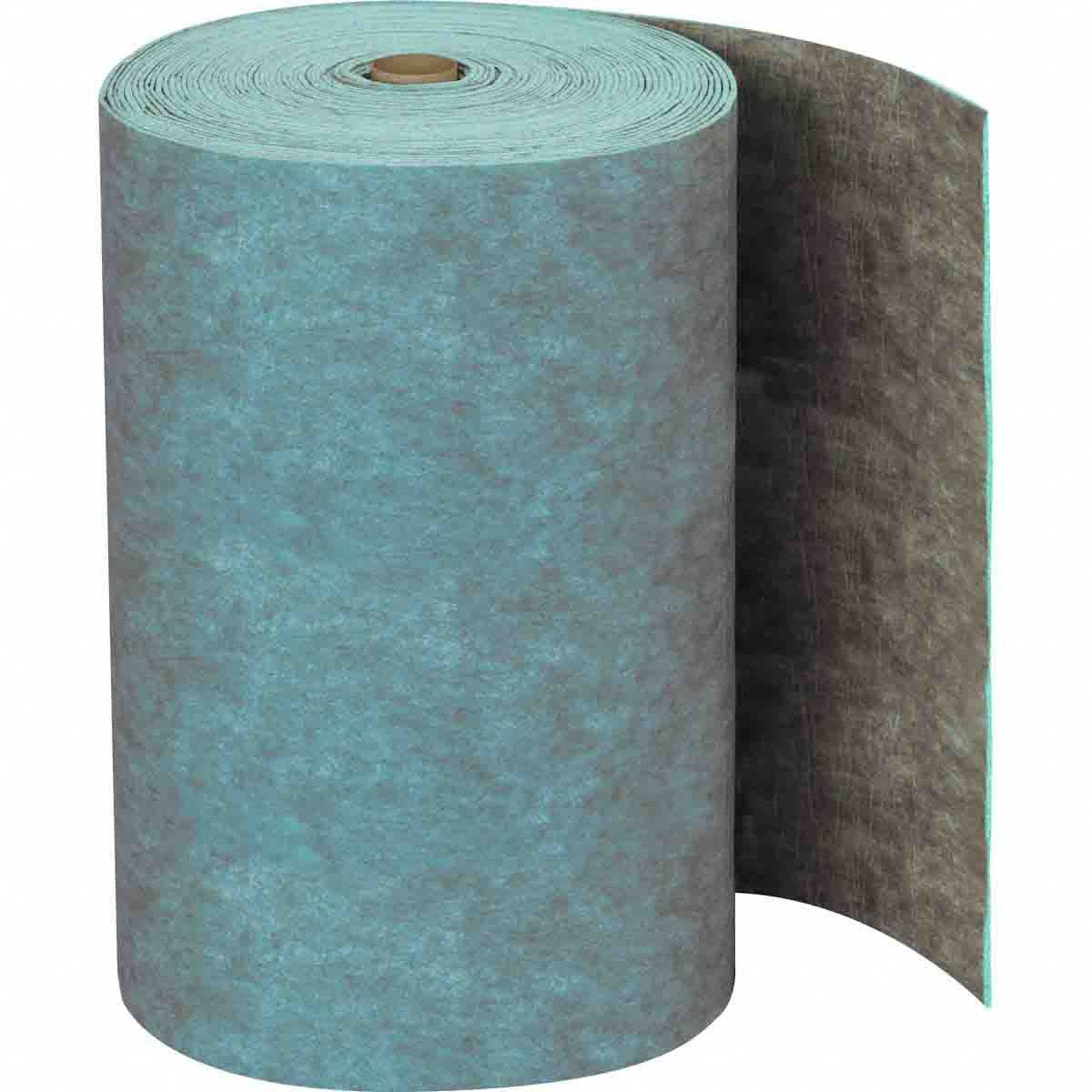 Absorbent Roll, Universal, Gray, 150 ft.L