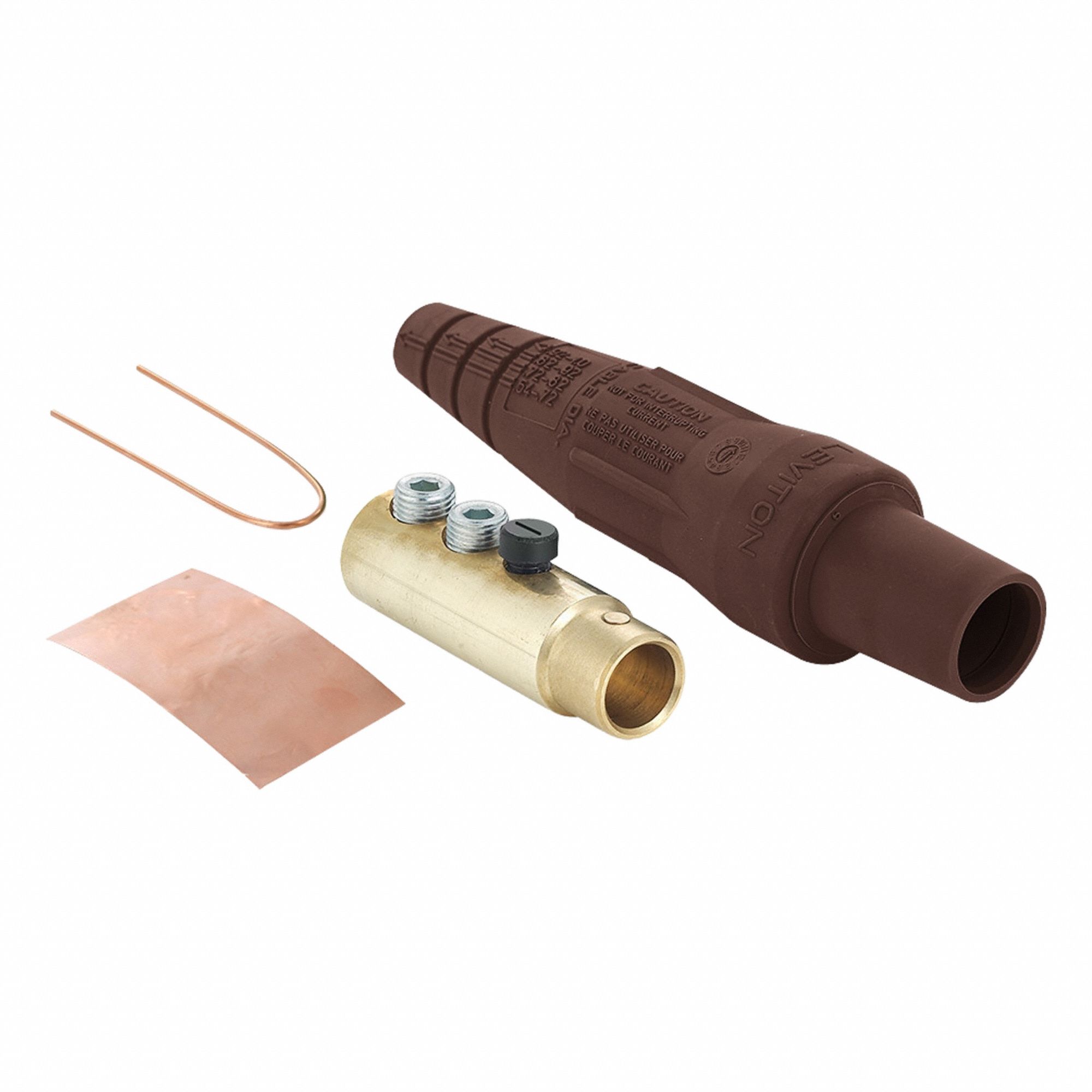 Single Pole Inline 400 A Female Brown