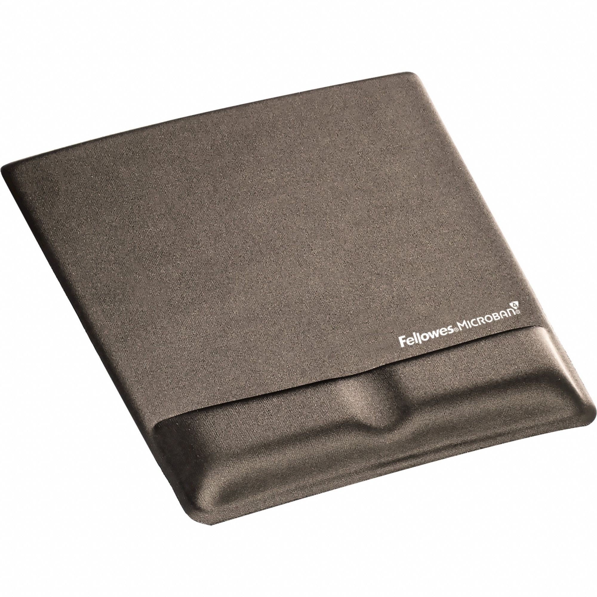Mouse Pad: Gray, Gel, 8 1/4 in Lg, 9 7/8 in Wd