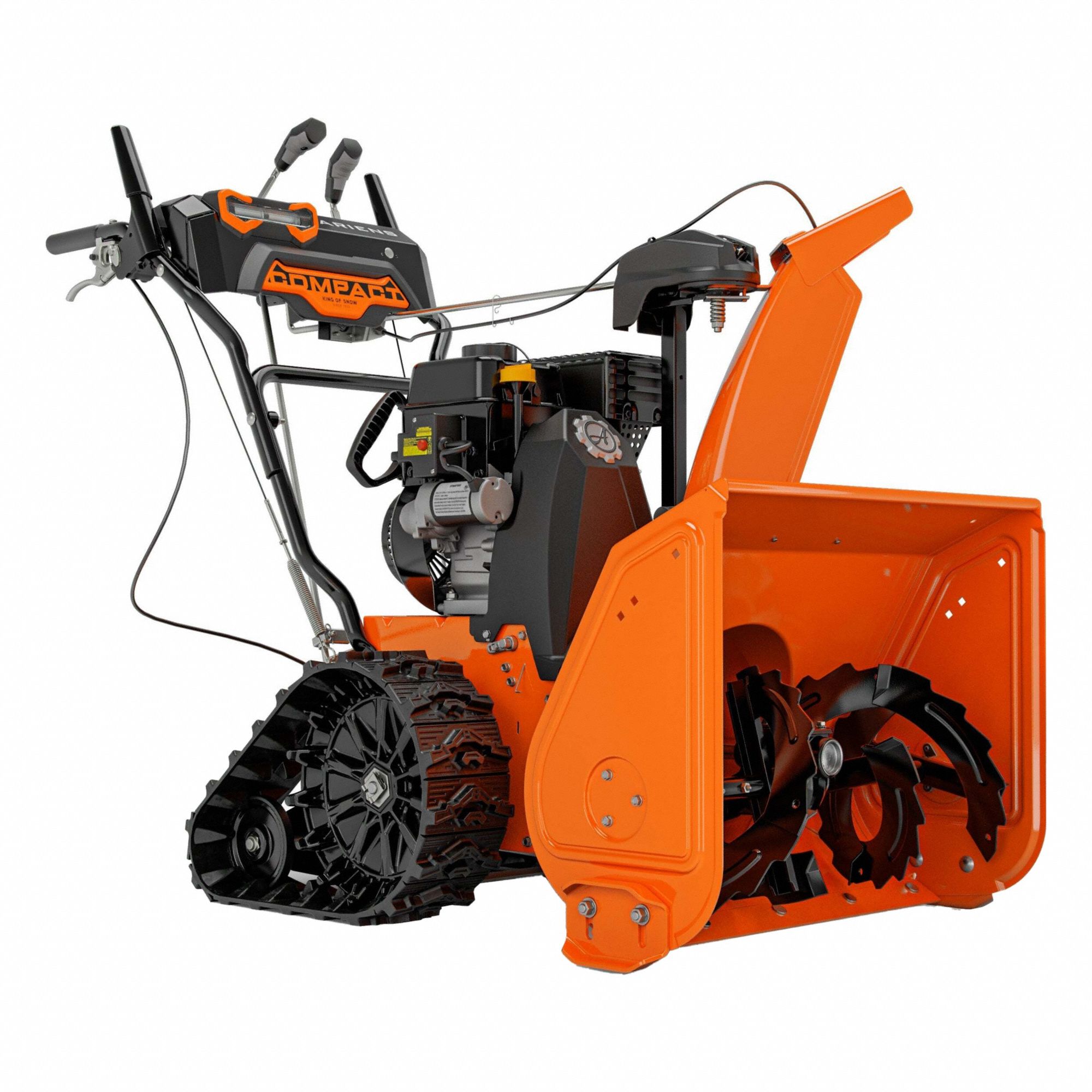 Gas-Powered Walk-Behind Snow Blower: 205° Chute Turning Radius, Ariens, Gas-Powered