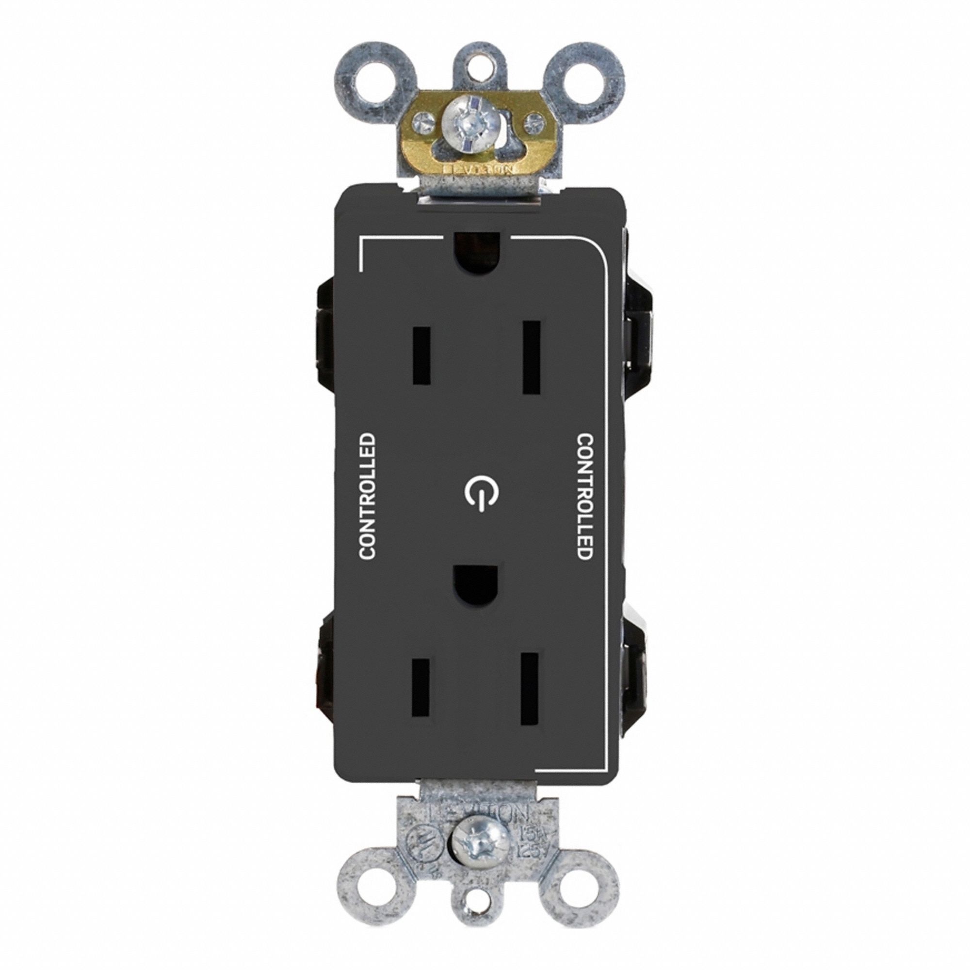 Lev-Lok DPl Dup 15A 125V 2MCtrl Blk