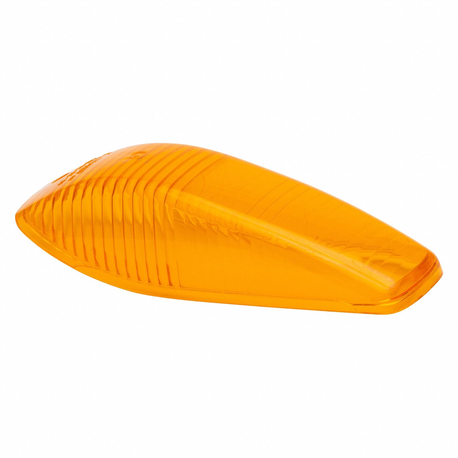 REPLACEMENT LENS, TRIANGLE, CLEARANCE AND MARKER LIGHT, 2 5/16 IN HEIGHT, AMBER, FOR 46823