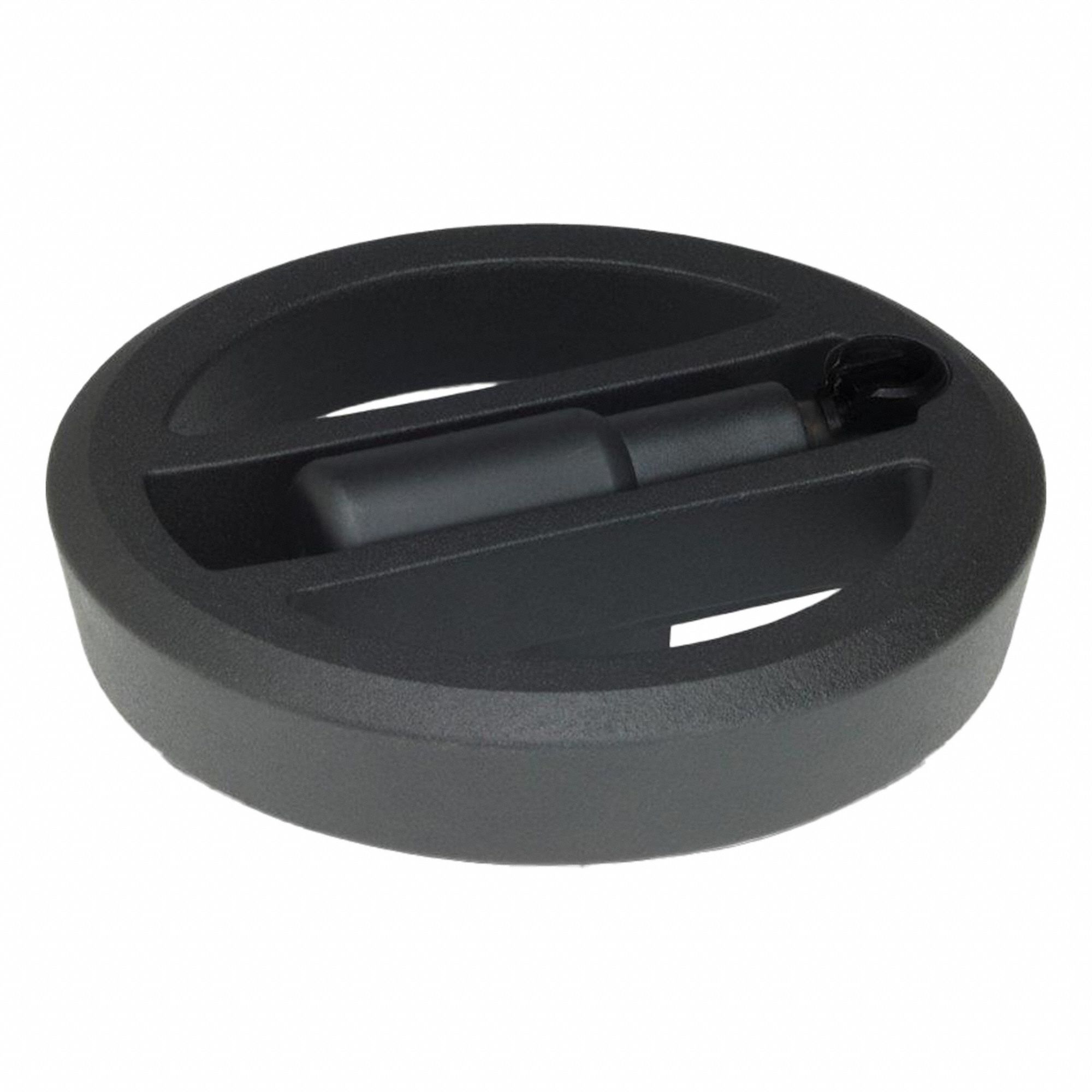 Spoked Hand Wheel: Spoked, Fold Away Handle, Aluminum, 1/2 in Bore, 125 mm Dia