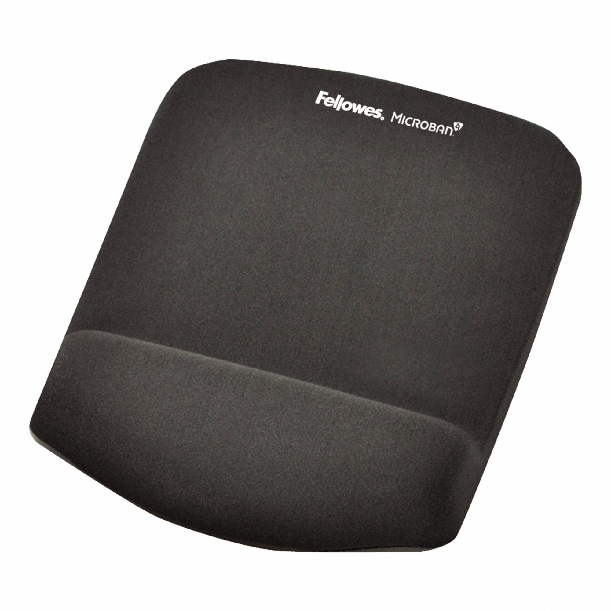 Mouse Pad: Gray, Foam, 7 1/4 in Lg, 9 3/8 in Wd