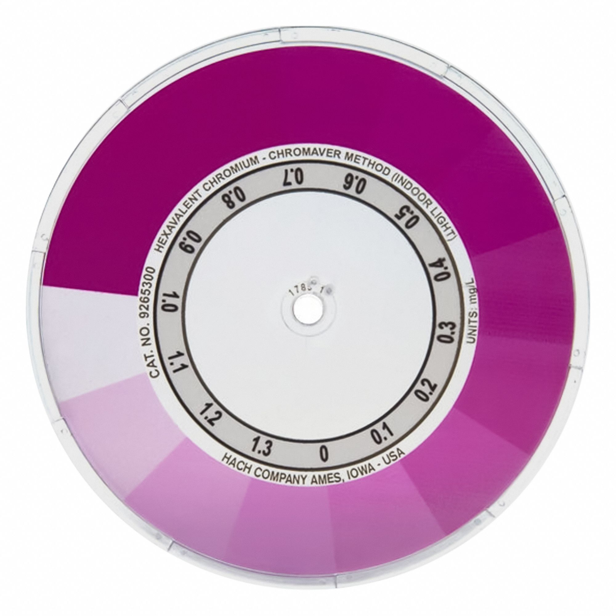 HACH, 0 to 1.3 mg/L, 9265300, Color Disc - 897XH7|9265300 - Grainger