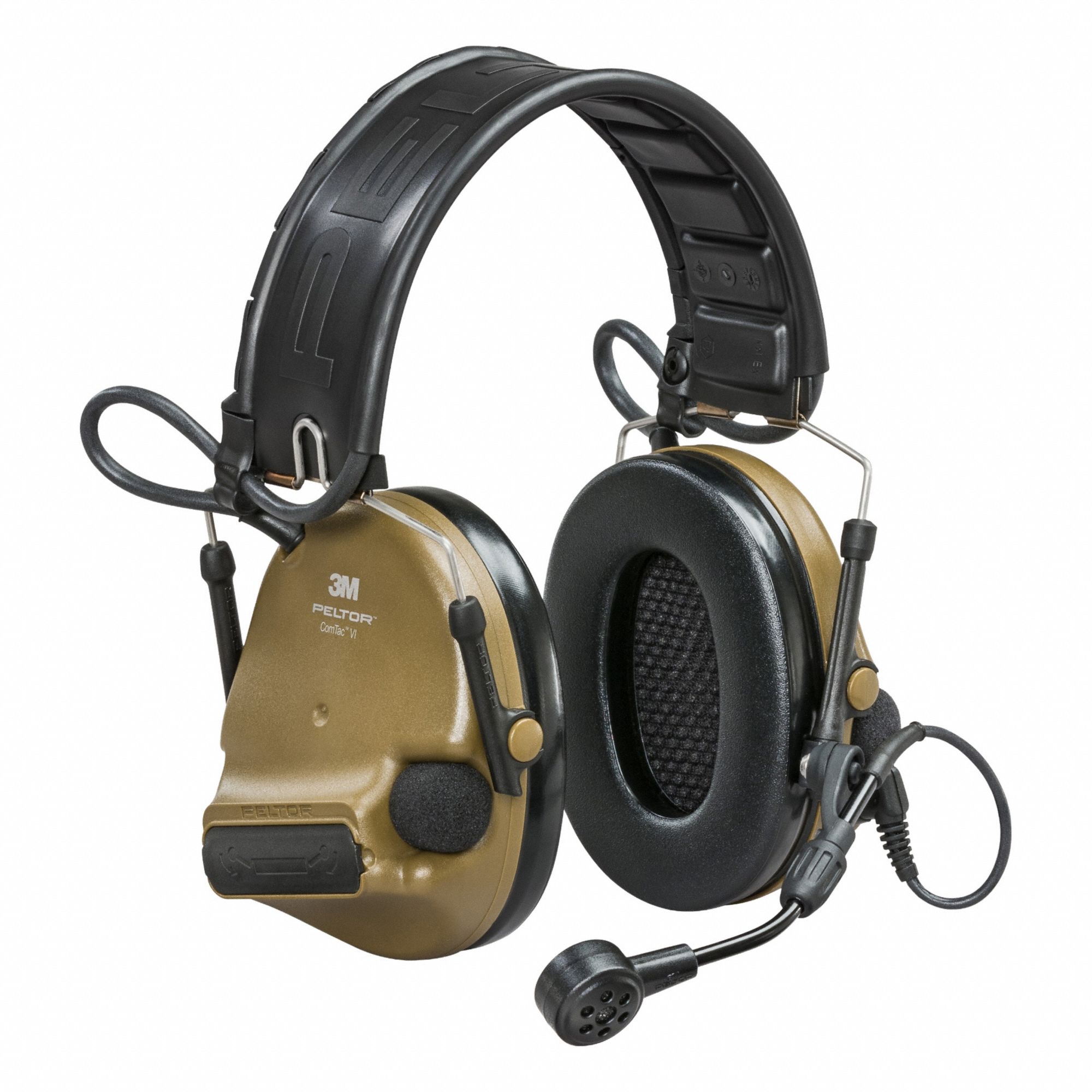 Headset Tactical Coyote Brown