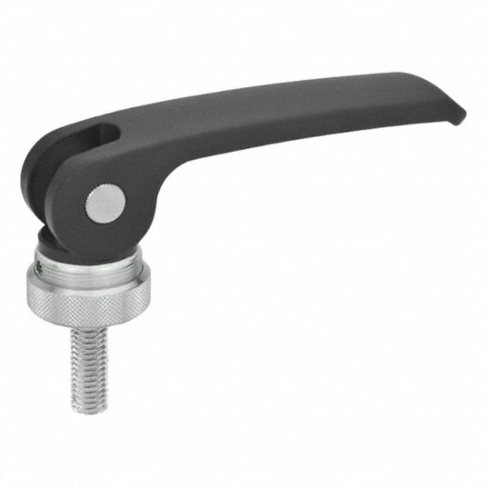 JW WINCO, Adjustable, Zinc w/ Steel Thread, Cam Handle - 823AH3|927-44 ...