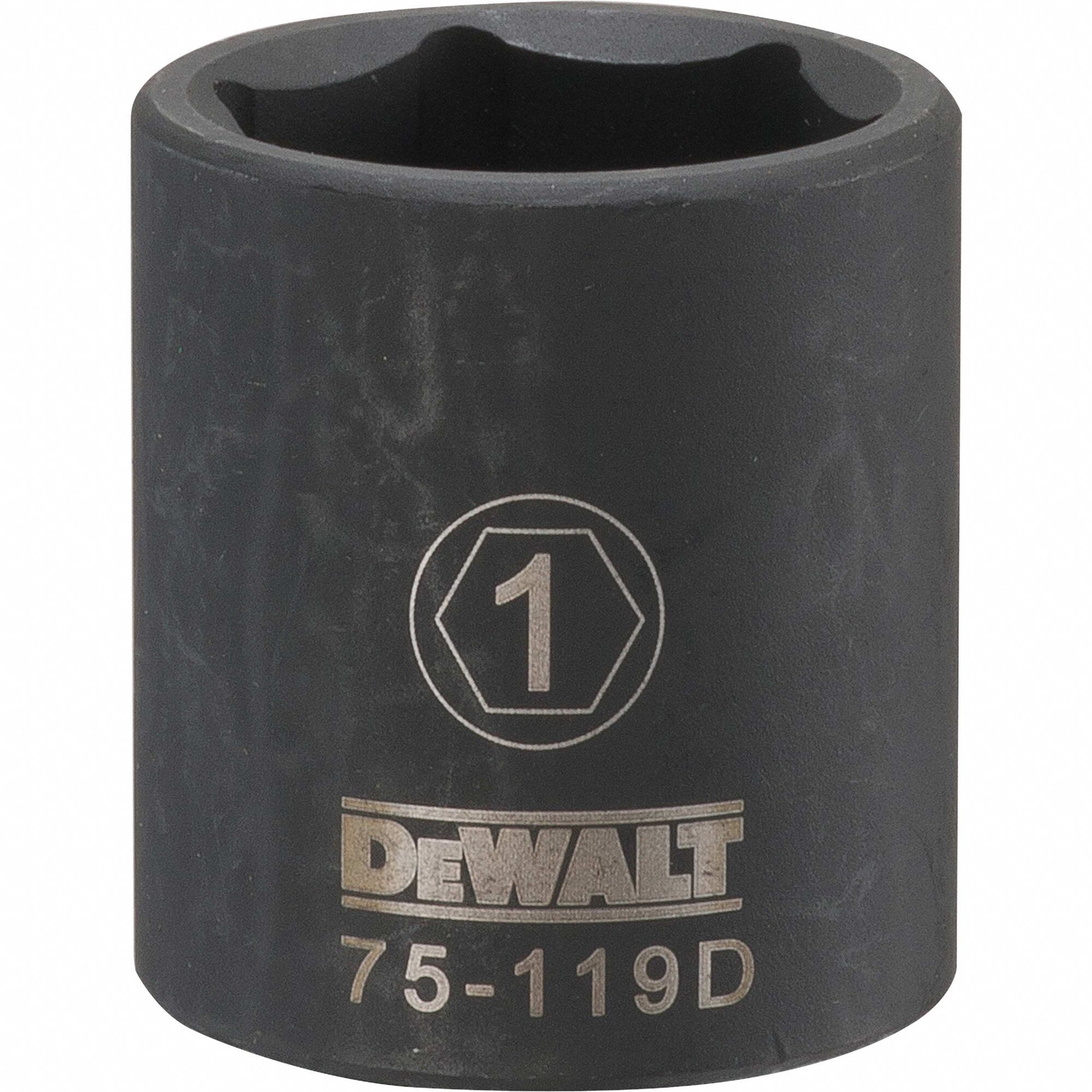 Drive Impact Socket 6PT 1/2in  1in SAE