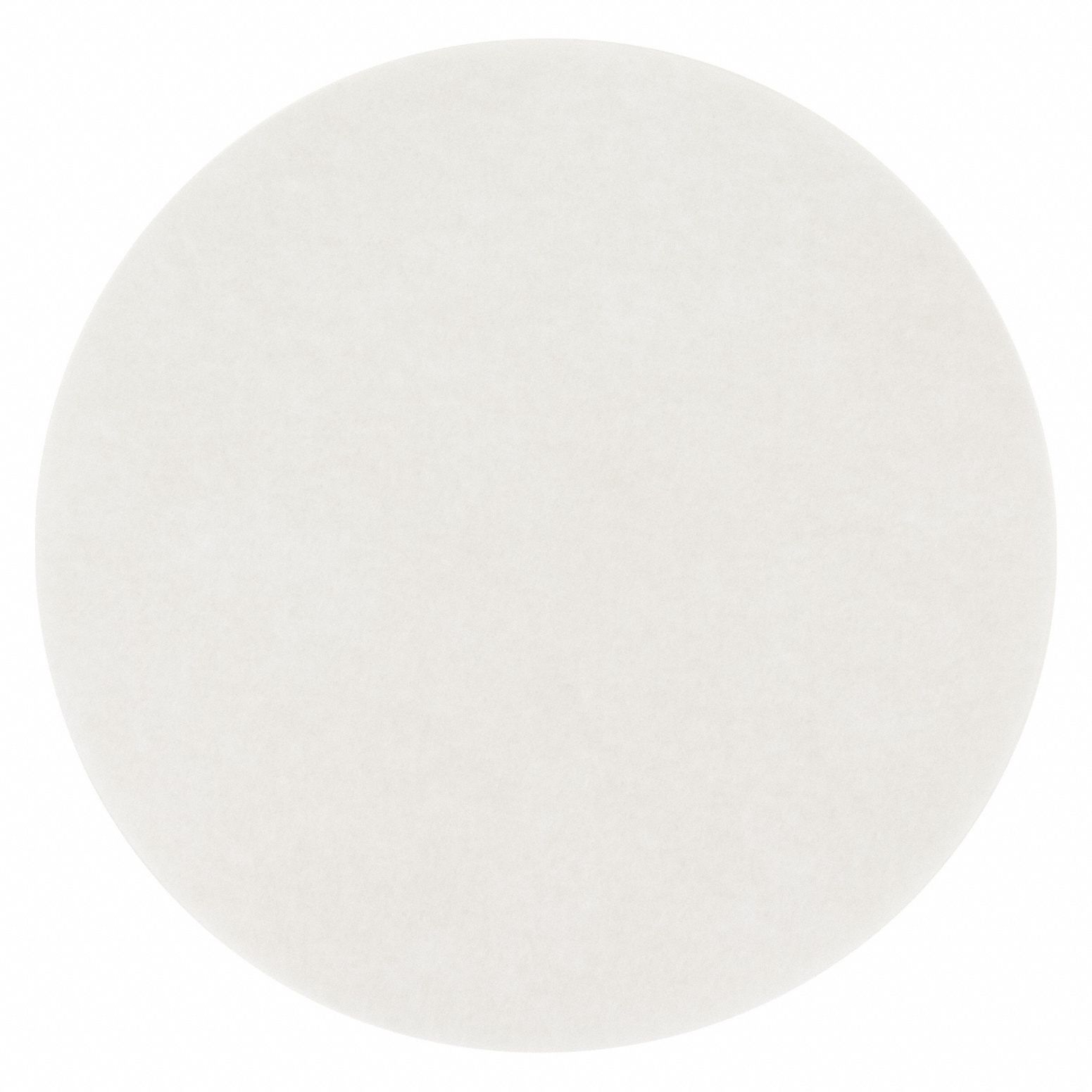 Carpet Bonnet: 16 in Dia, White, 600 RPM Max Speed, 5 PK