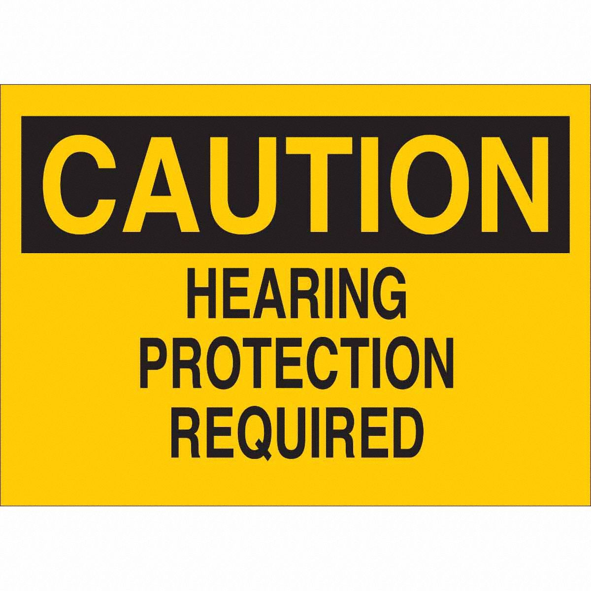 B55510H X14W BLK/YELHEARING PROTECTION