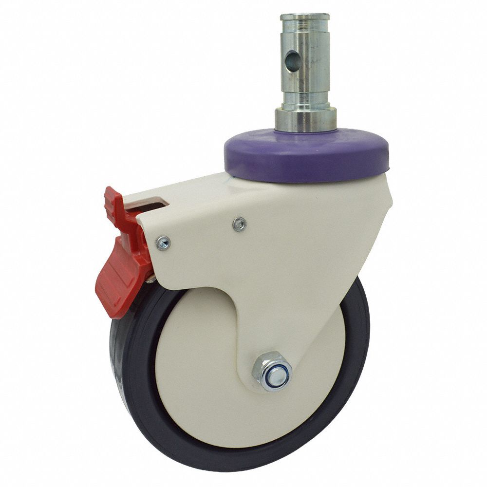 Stem Caster 6 in Dia Total Lock