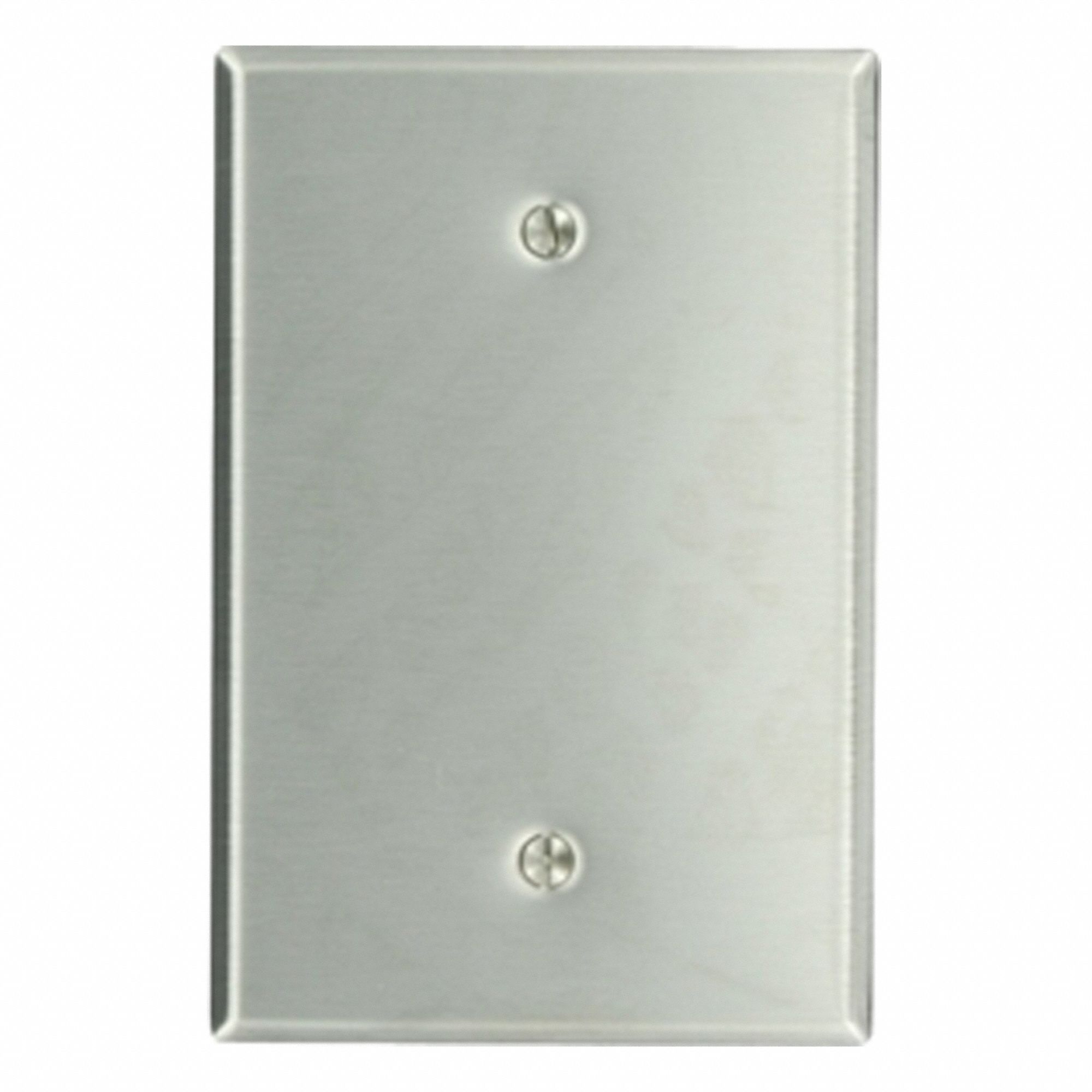 LEVITON, Blank, 1 Gang, Wall Plate - 409VM3|84114-40 - Grainger