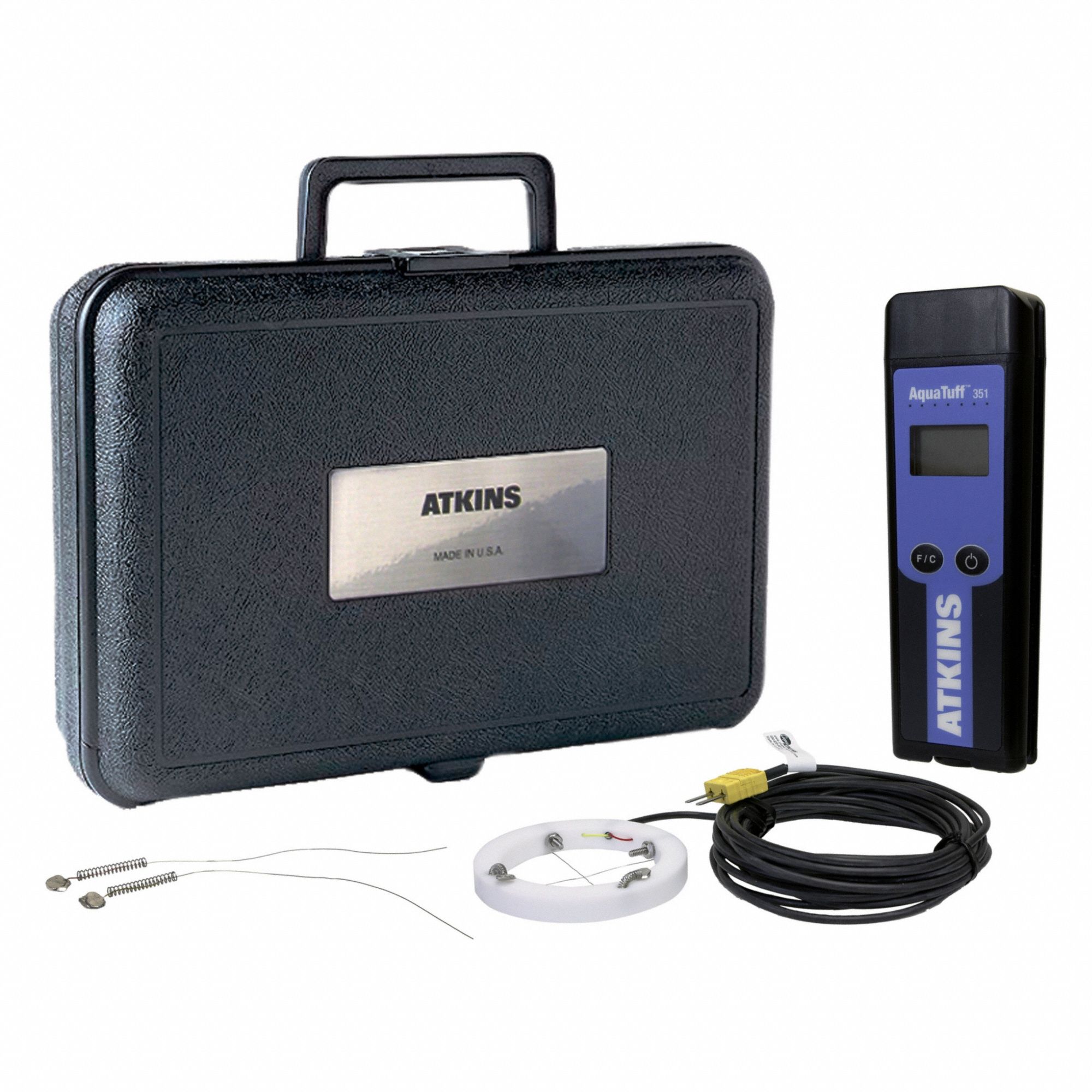 ATKINS, -40°F to 300°F /-40°C to 149°C, +/-4°F, Probe - 905PP0|1014 ...