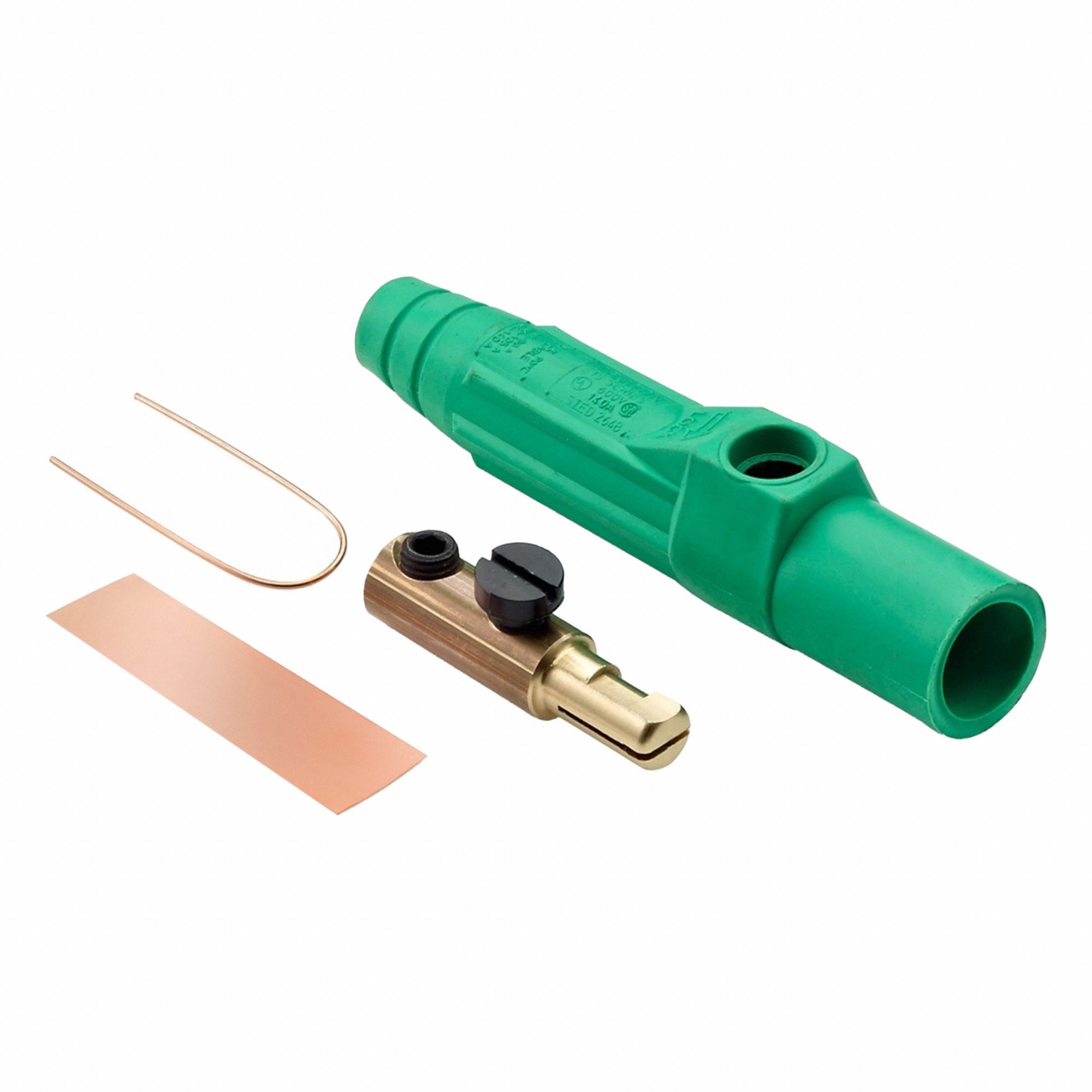 Male Plug: Male Plug, 150 A, Green