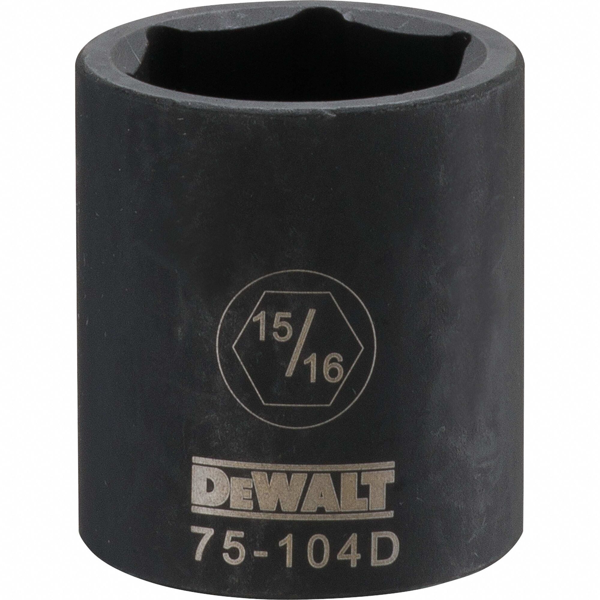 Drive Impact Socket 6PT 1/2in 15/16in